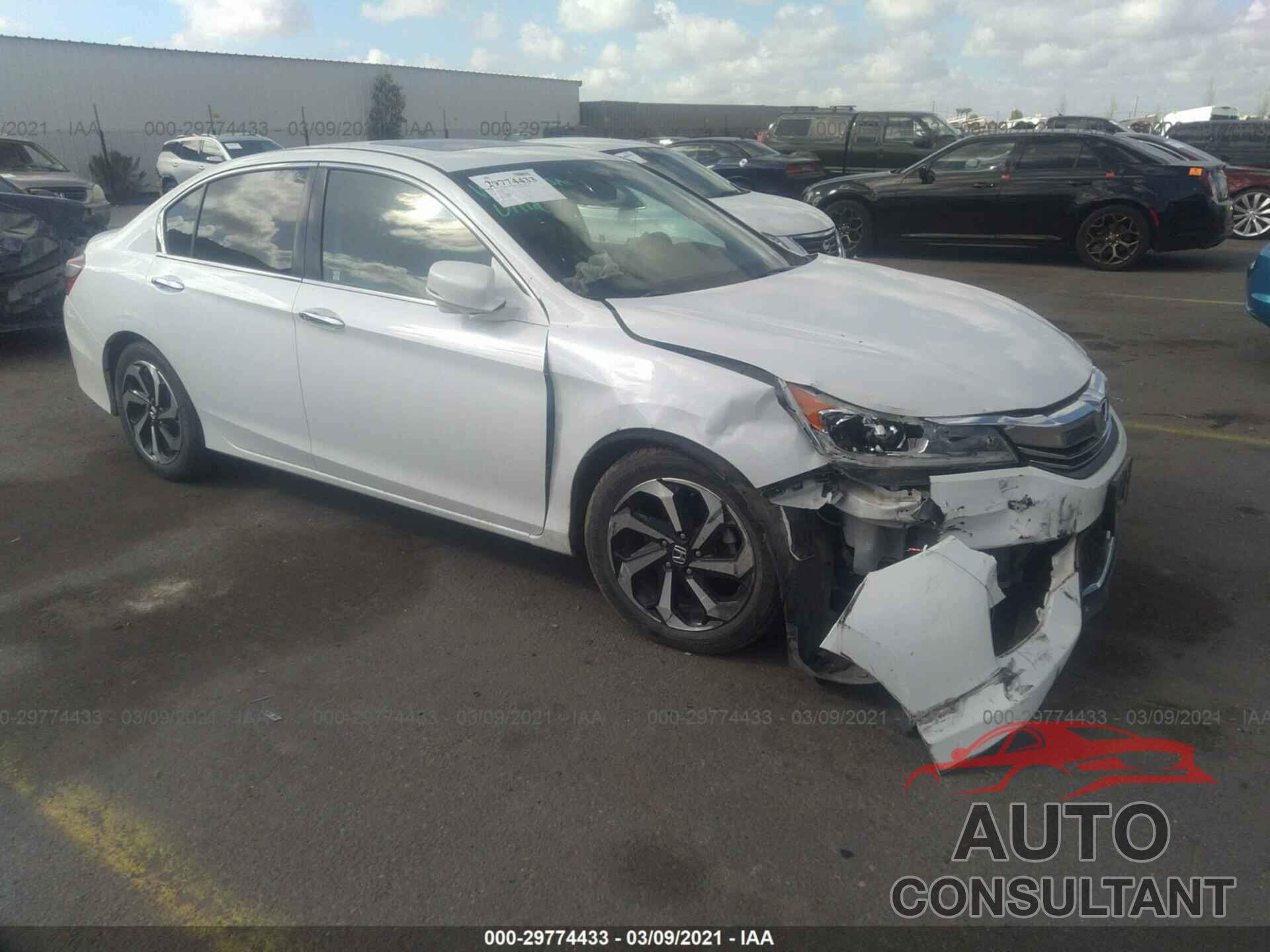 HONDA ACCORD SEDAN 2016 - 1HGCR2F85GA229906