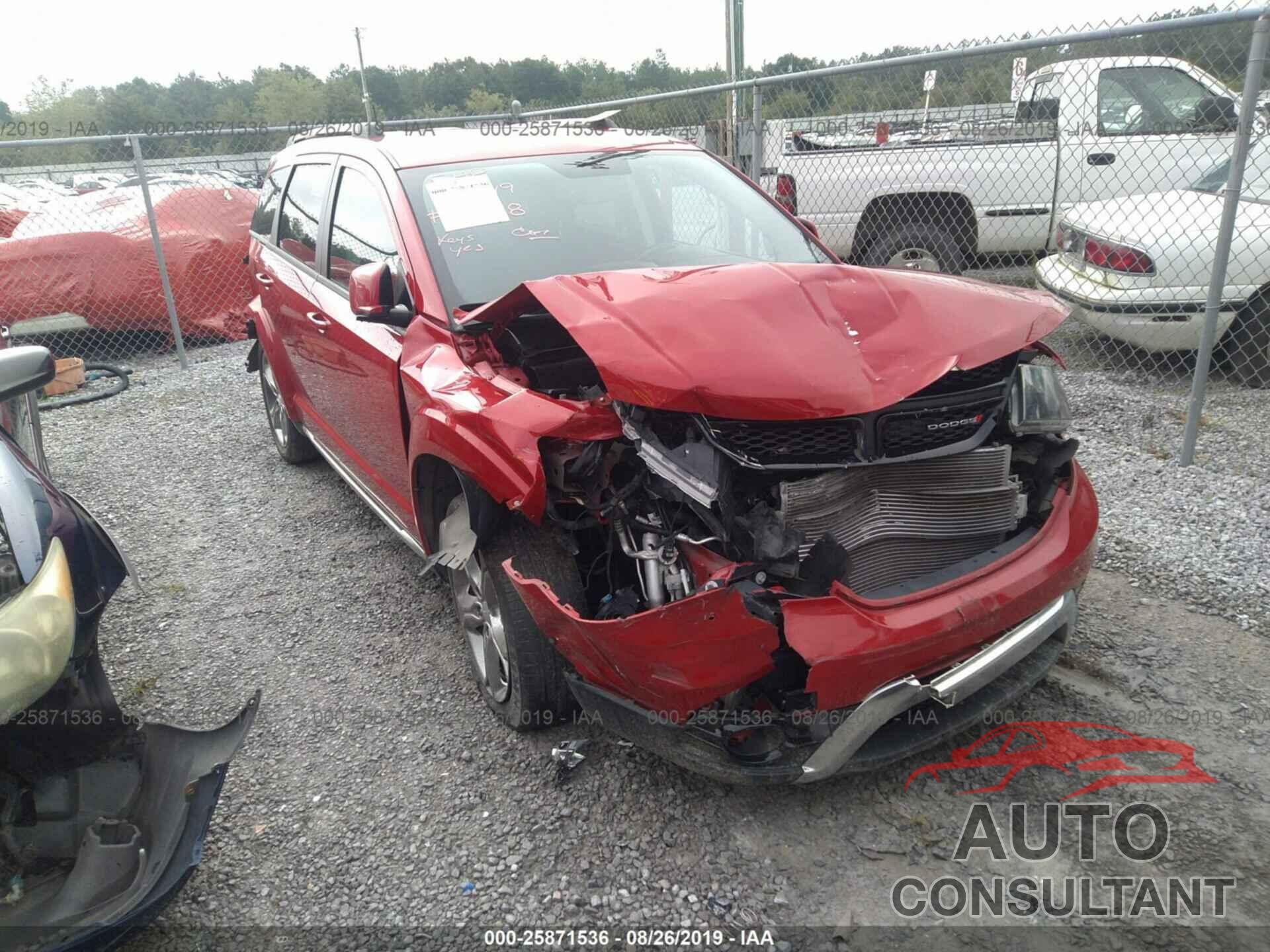 DODGE JOURNEY 2016 - 3C4PDCGBXGT207567