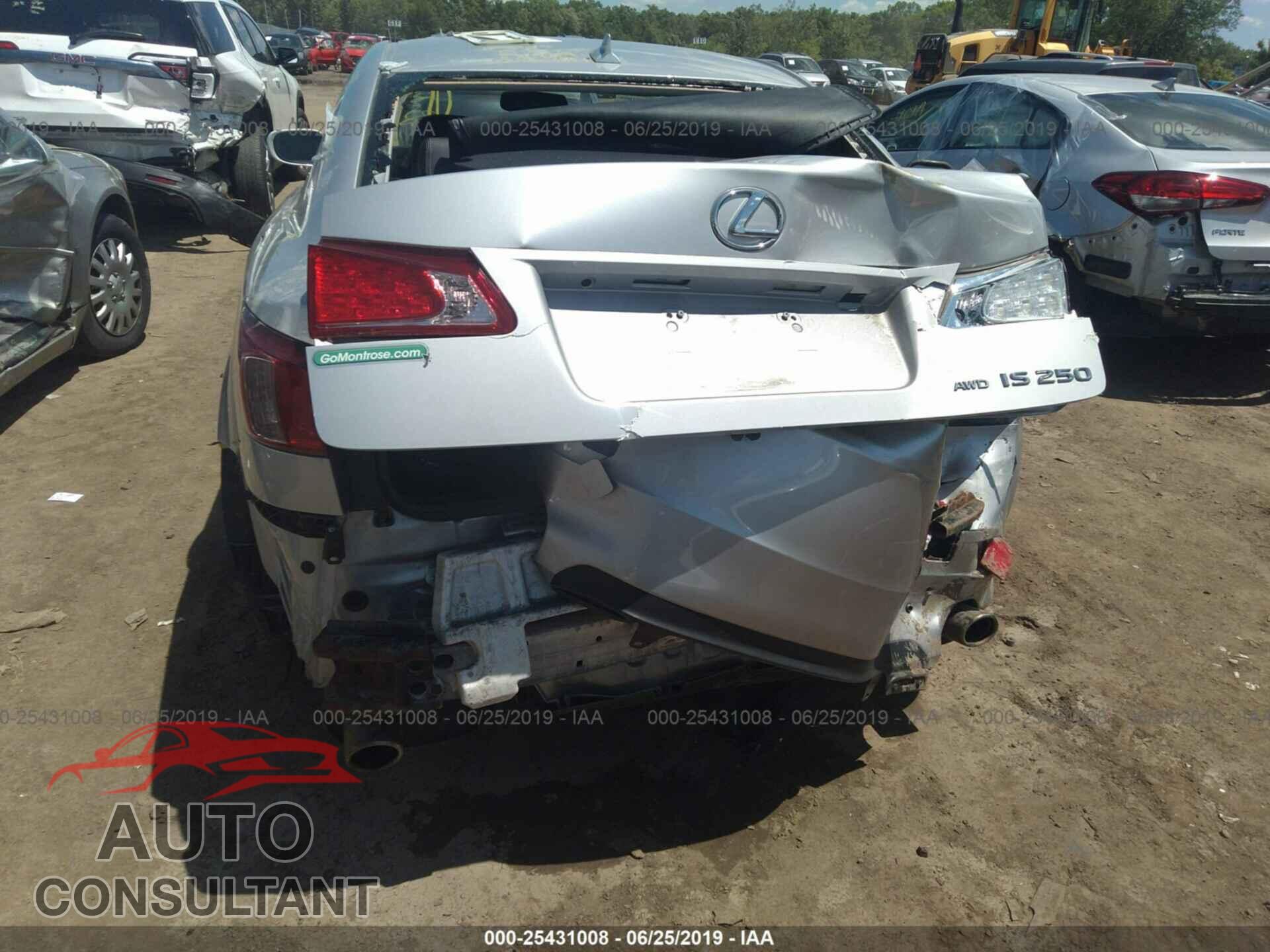 LEXUS IS 2012 - JTHCF5C22C5057215