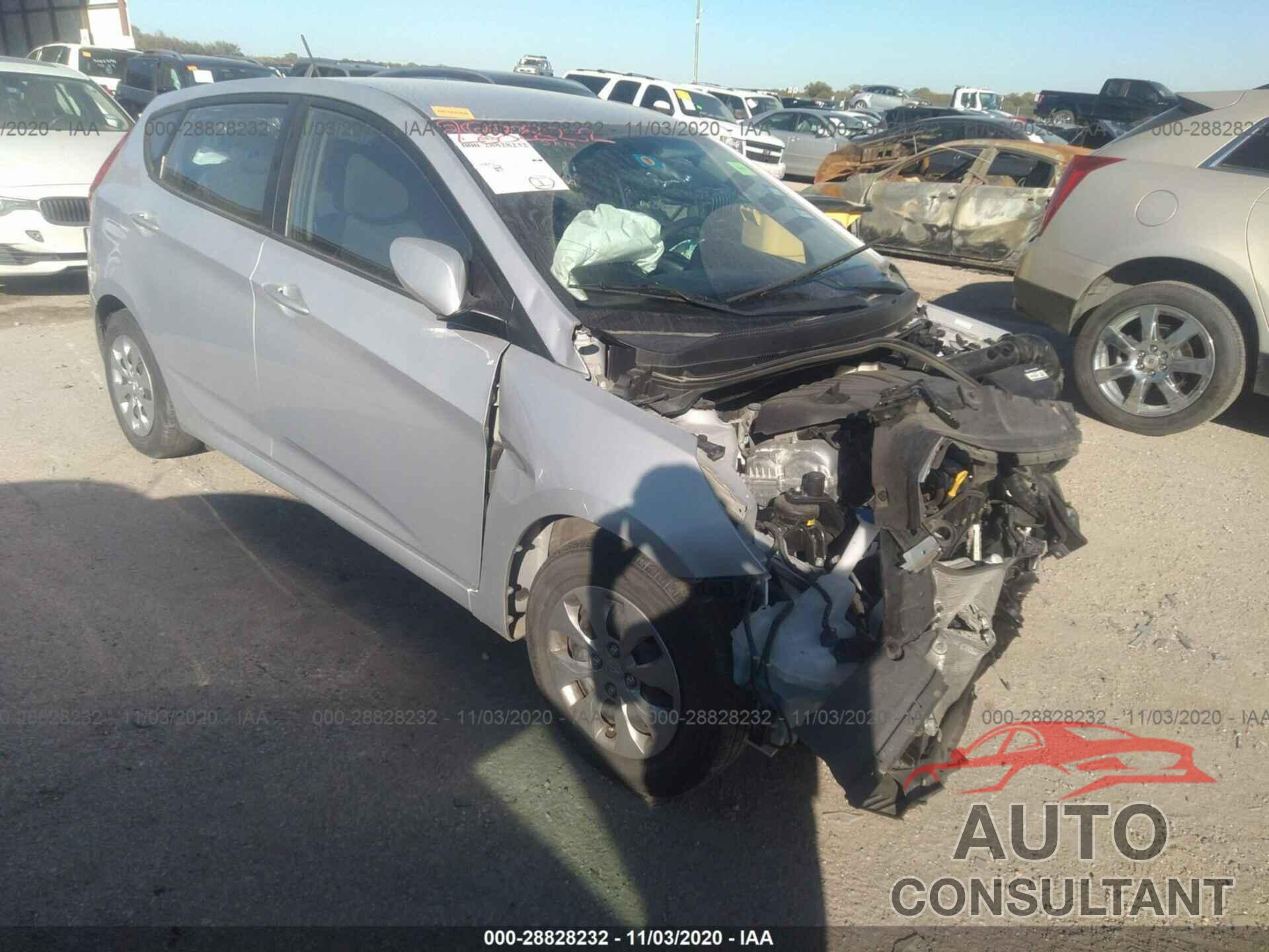 HYUNDAI ACCENT 2017 - KMHCT5AE6HU314747