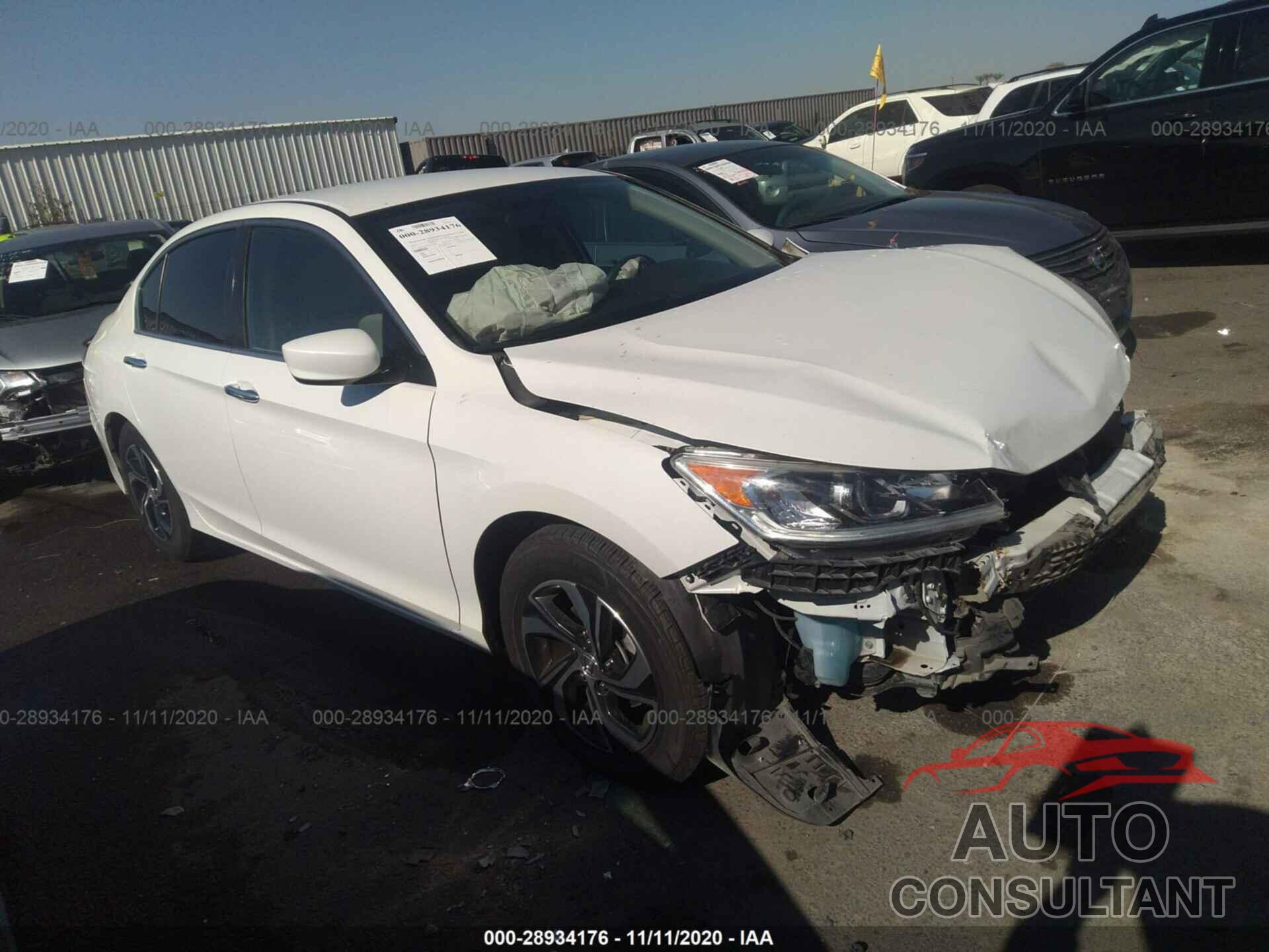 HONDA ACCORD SEDAN 2017 - 1HGCR2F39HA140684