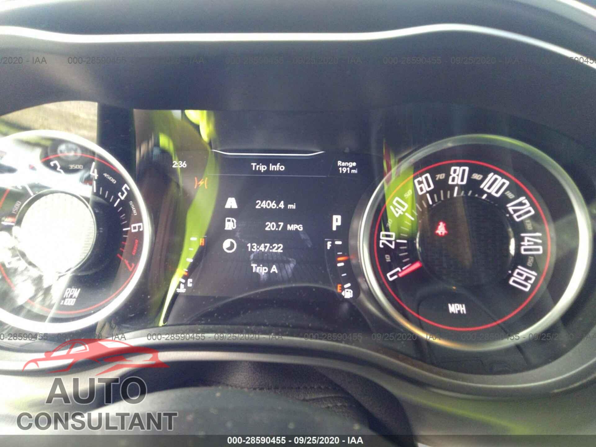 DODGE CHALLENGER 2019 - 2C3CDZAG8KH744546