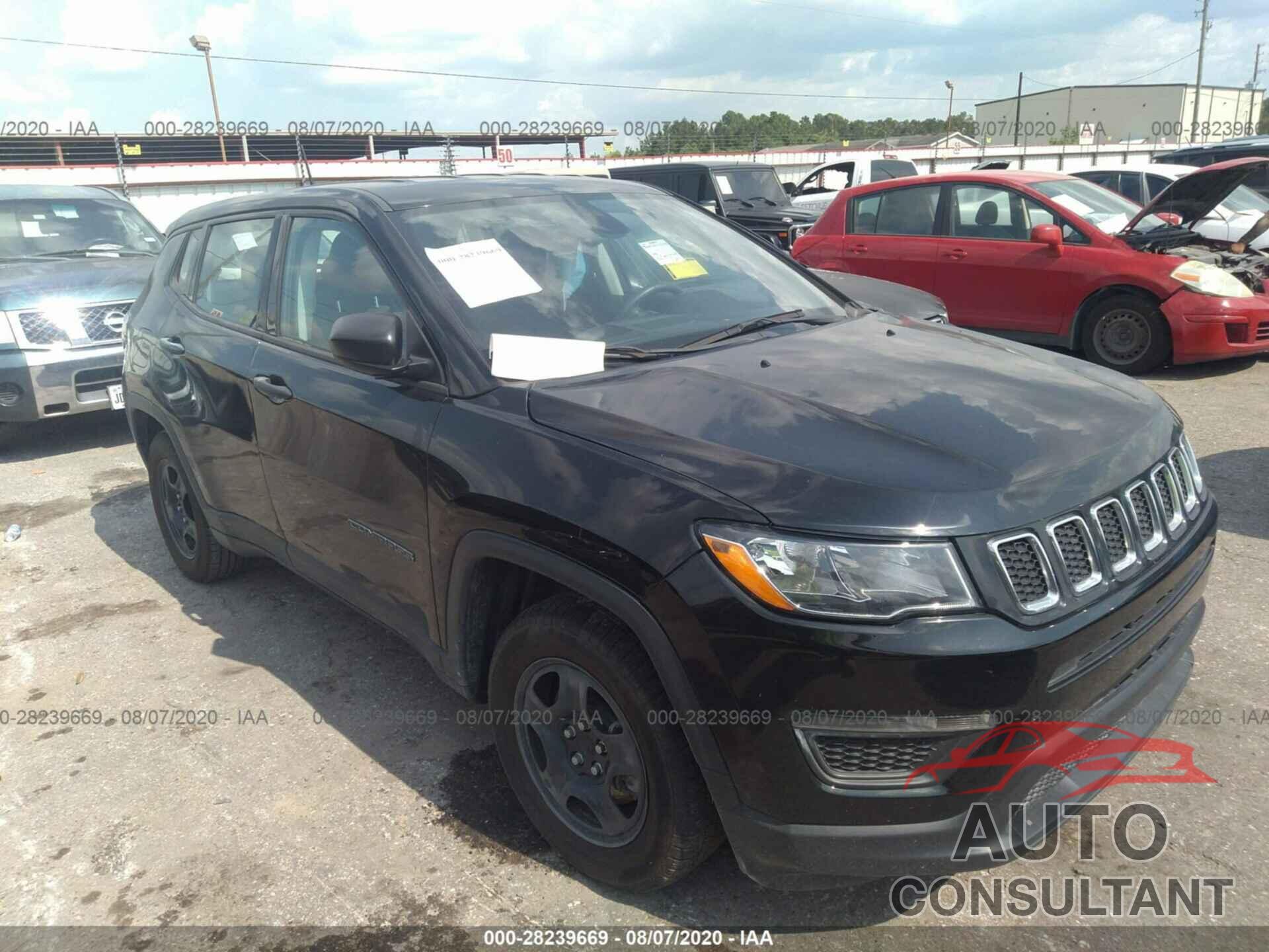 JEEP COMPASS 2018 - 3C4NJCAB9JT125572