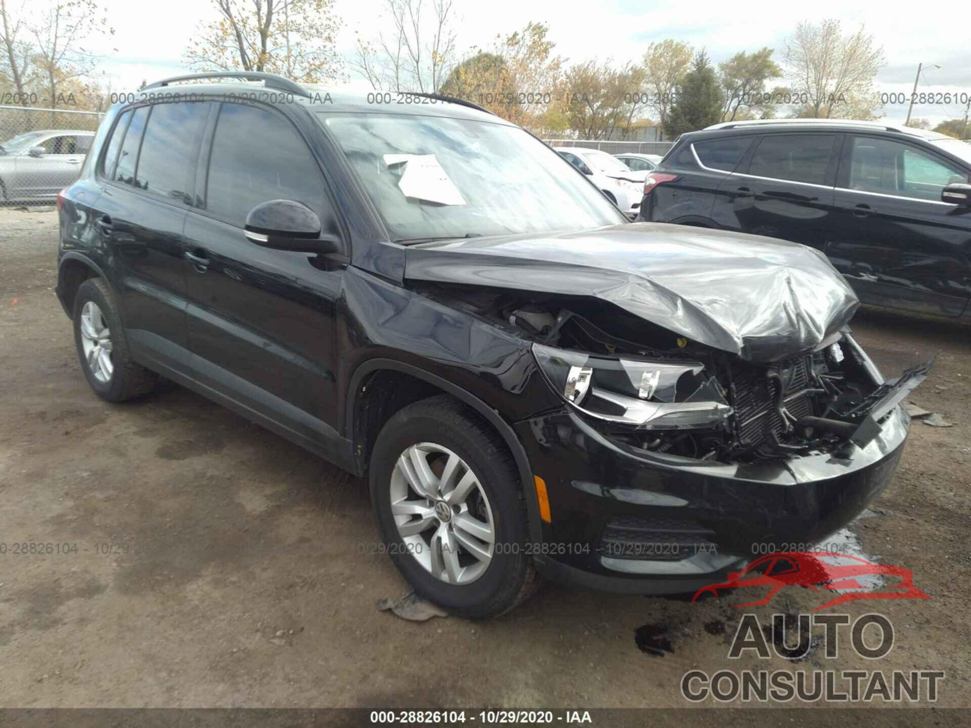VOLKSWAGEN TIGUAN 2017 - WVGAV7AX8HK001533
