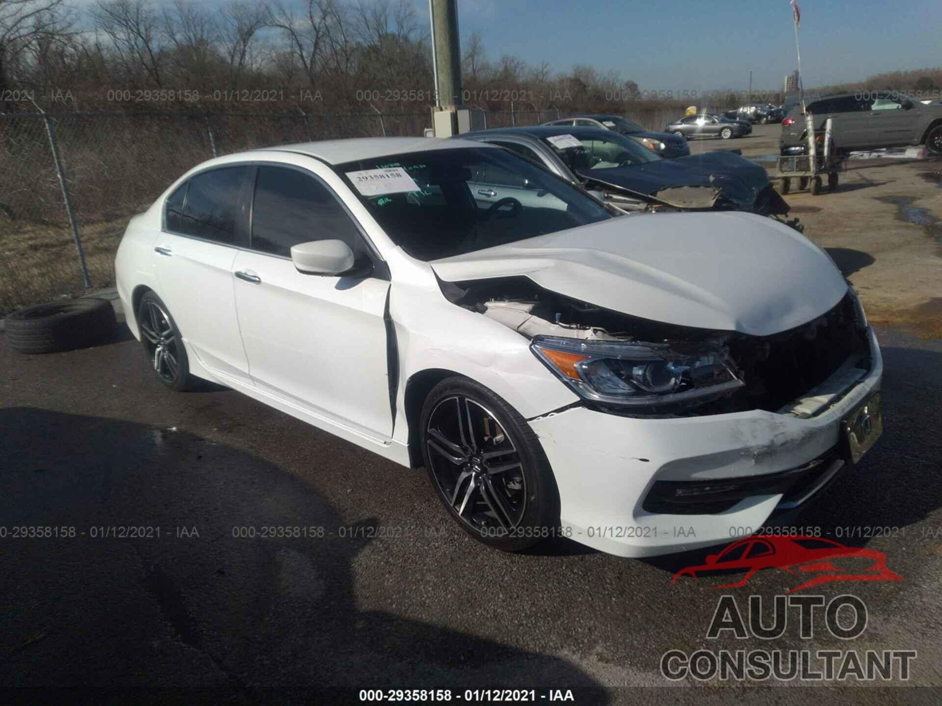 HONDA ACCORD SEDAN 2017 - 1HGCR2F59HA068404