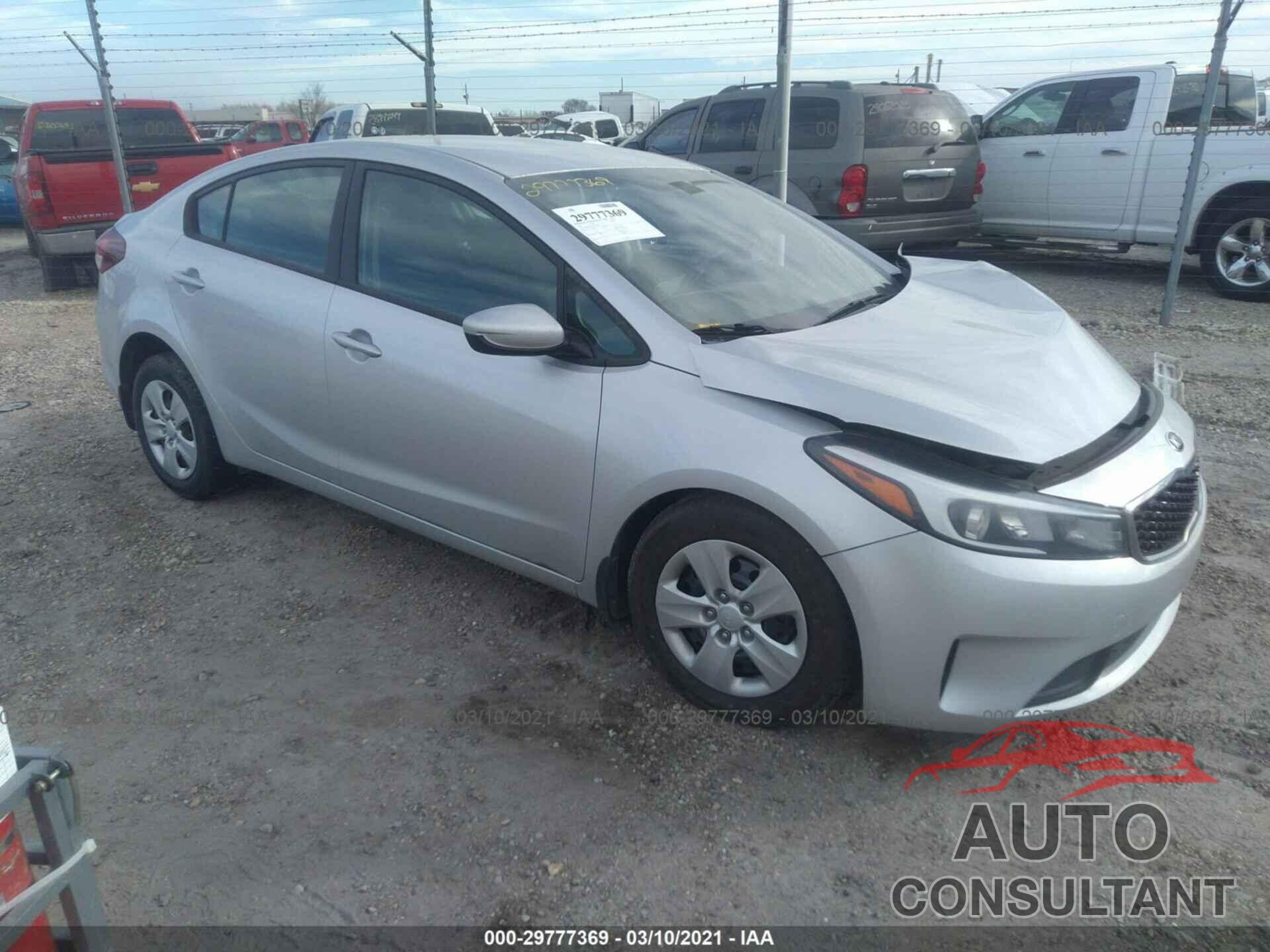 KIA FORTE 2017 - 3KPFK4A73HE063829
