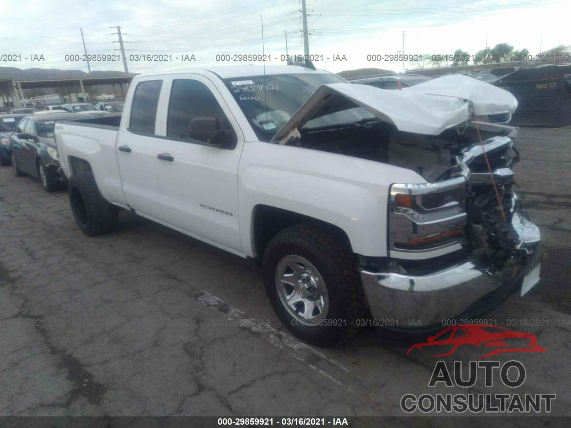 CHEVROLET SILVERADO 1500 2016 - 1GCVKNEH7GZ115356
