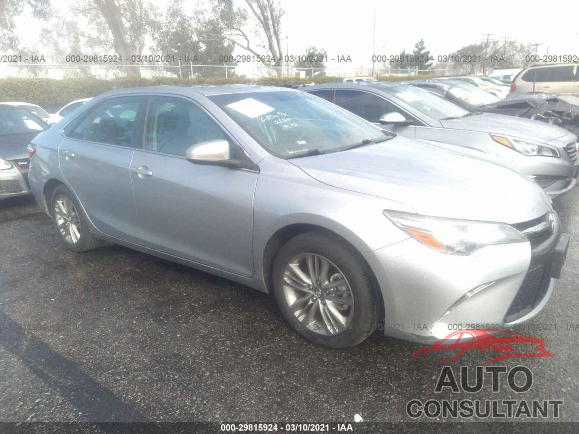 TOYOTA CAMRY 2017 - 4T1BF1FK5HU770684