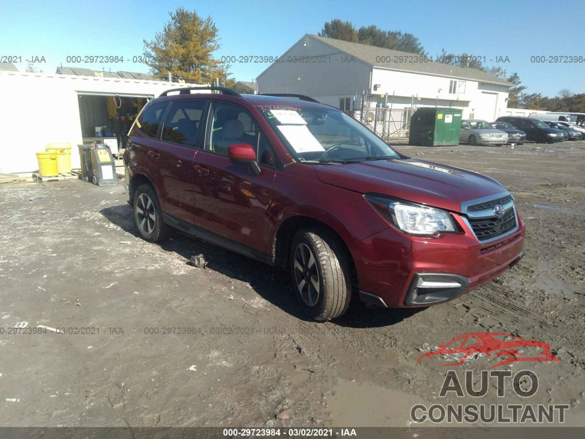 SUBARU FORESTER 2017 - JF2SJAGC5HH574510