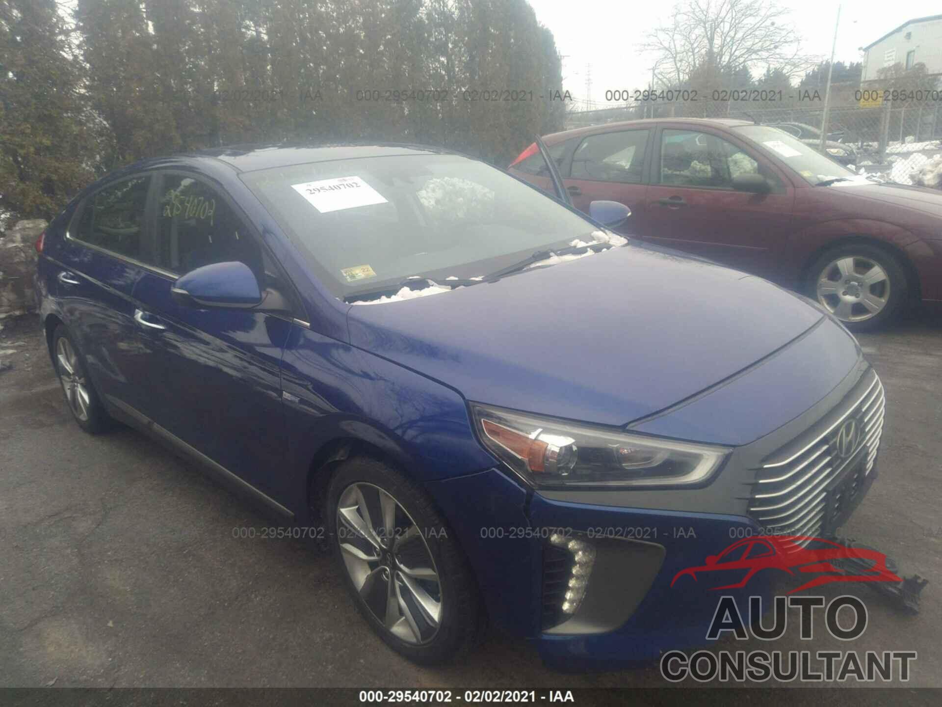 HYUNDAI IONIQ HYBRID 2019 - KMHC05LCXKU125868