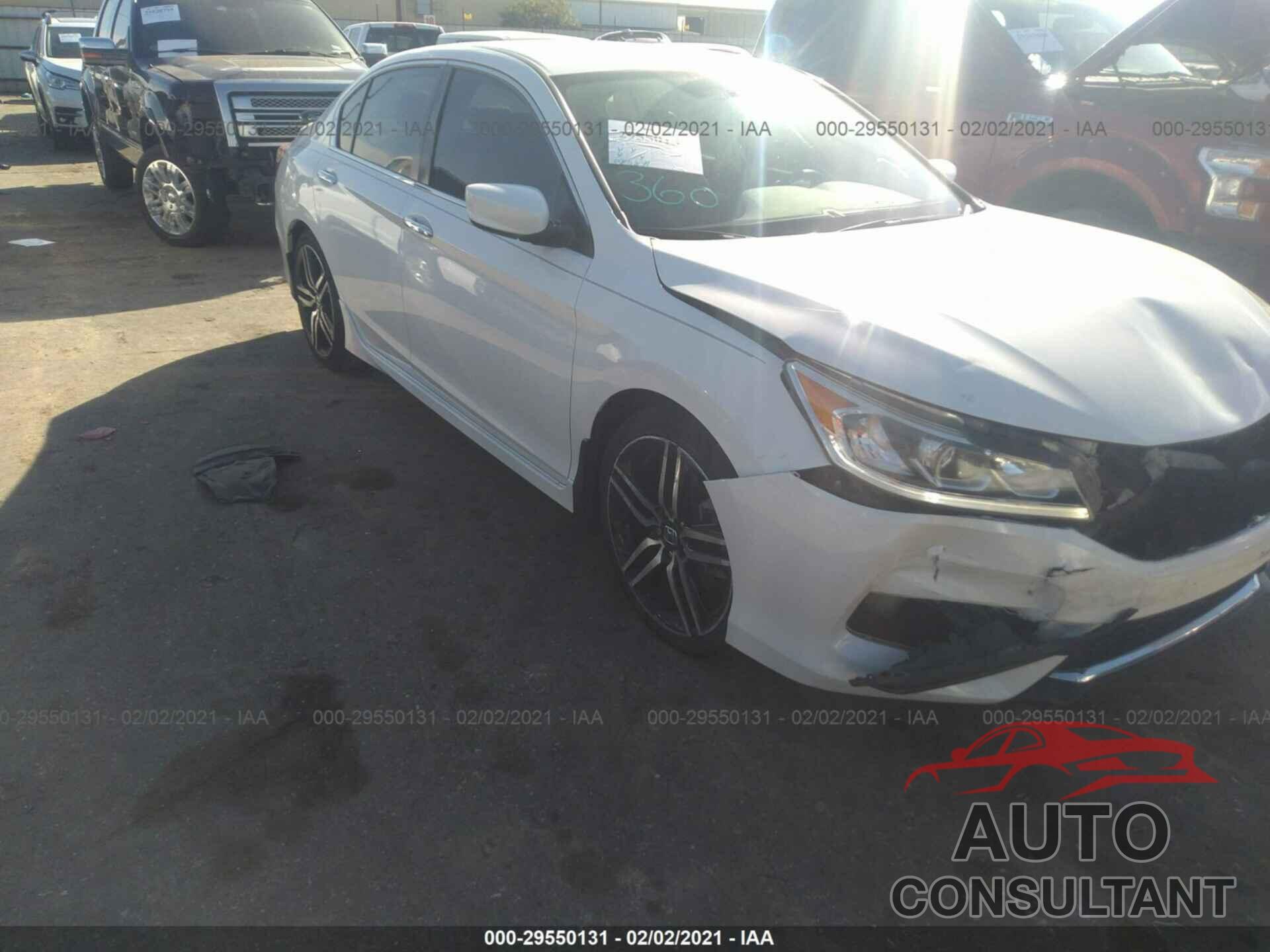 HONDA ACCORD SEDAN 2017 - 1HGCR2F57HA198973