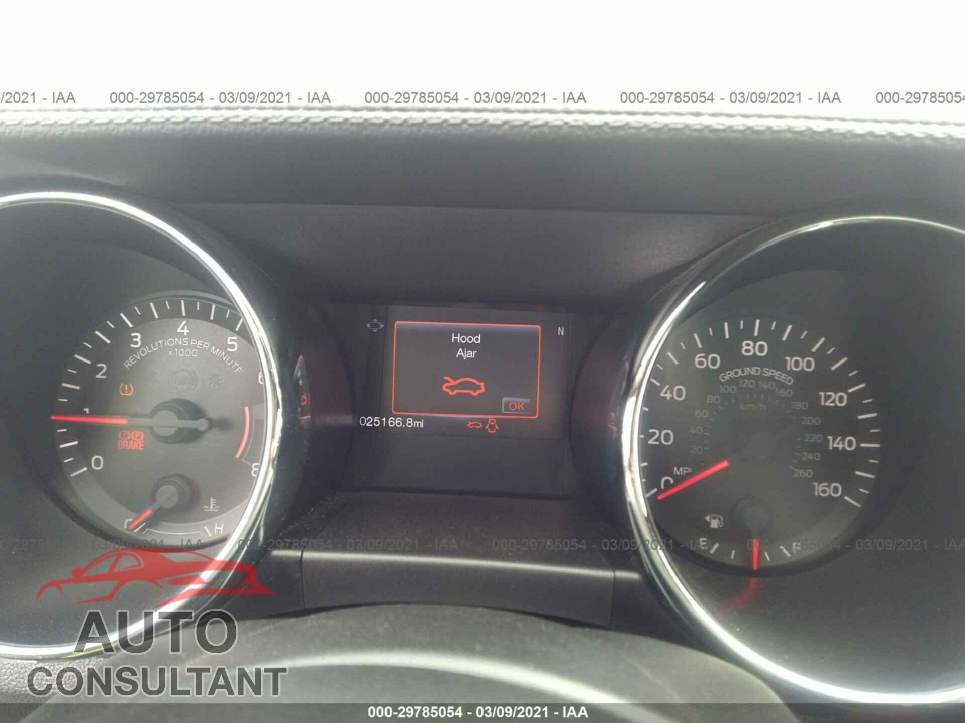 FORD MUSTANG 2017 - 1FA6P8CF6H5247760