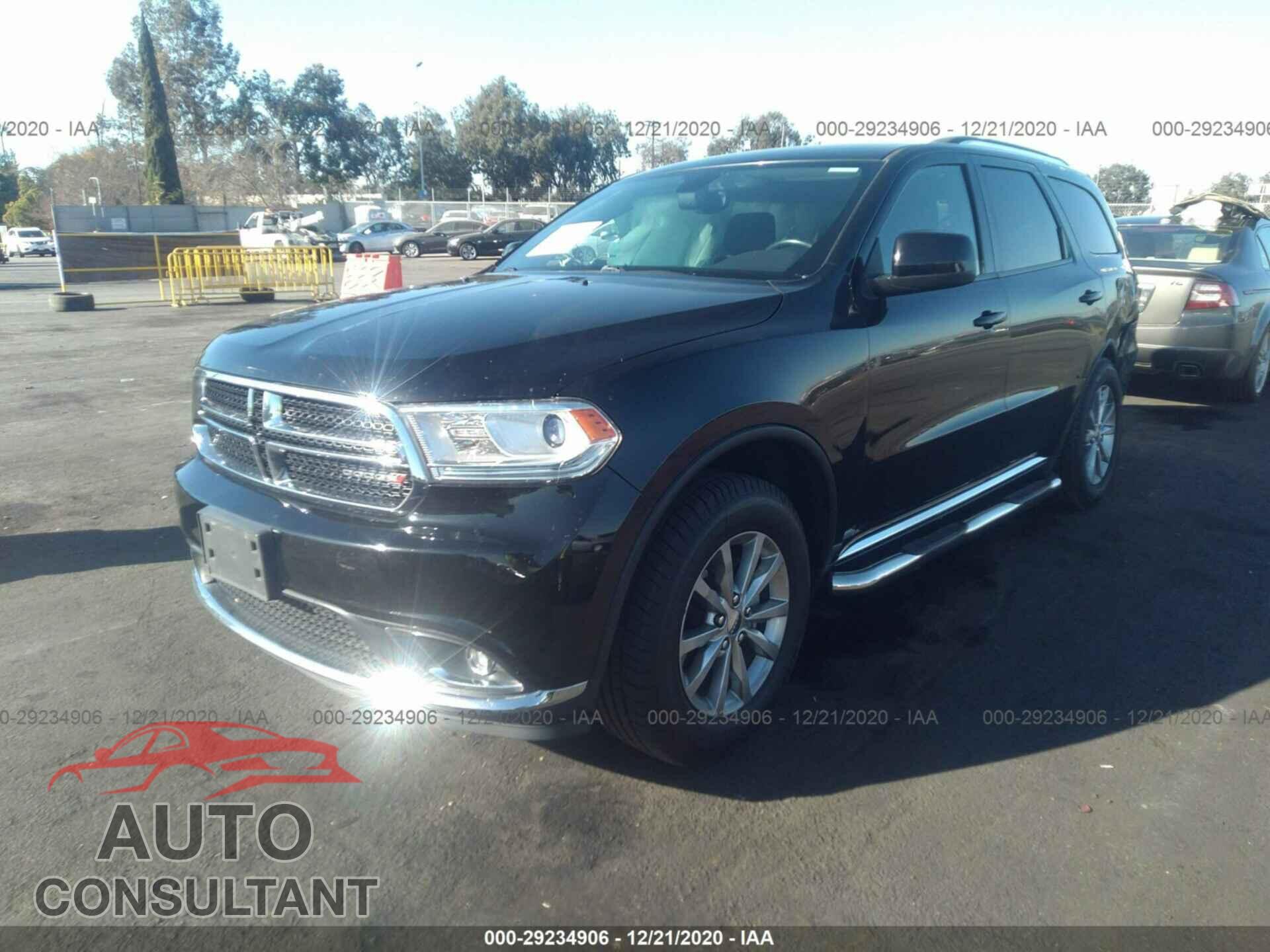 DODGE DURANGO 2017 - 1C4RDHAG1HC623014