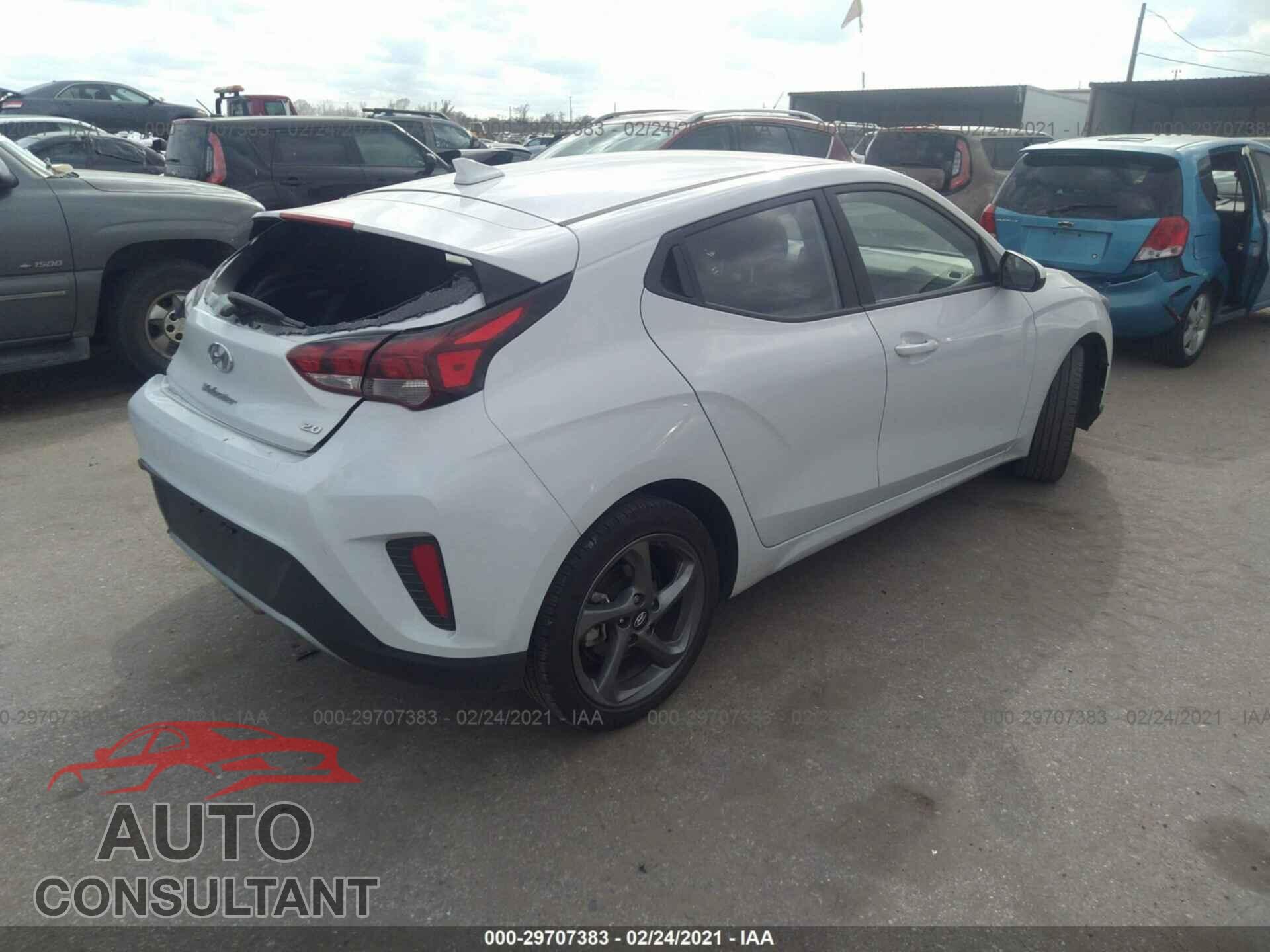 HYUNDAI VELOSTER 2020 - KMHTG6AF8LU031875
