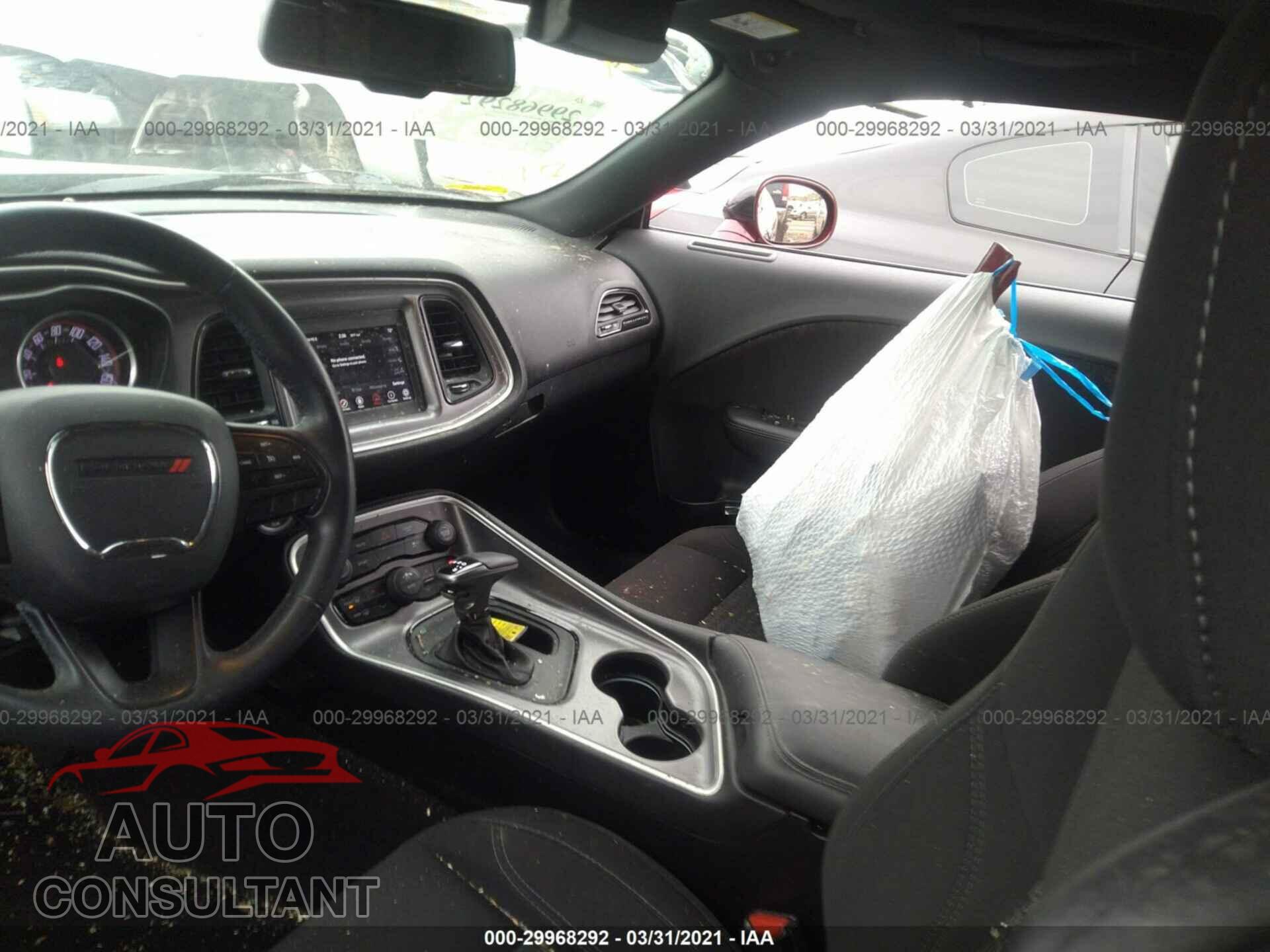 DODGE CHALLENGER 2019 - 2C3CDZAG2KH672128