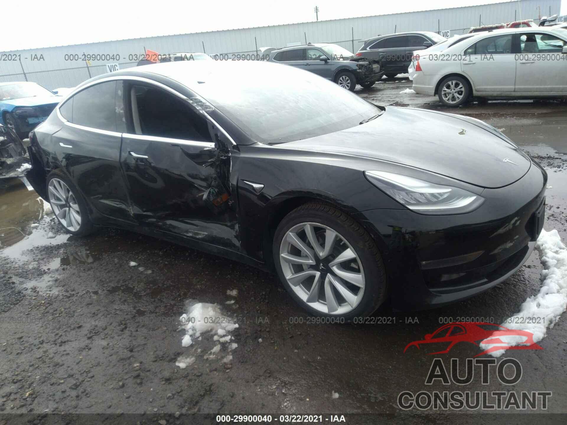TESLA MODEL 3 2019 - 5YJ3E1EB2KF191939
