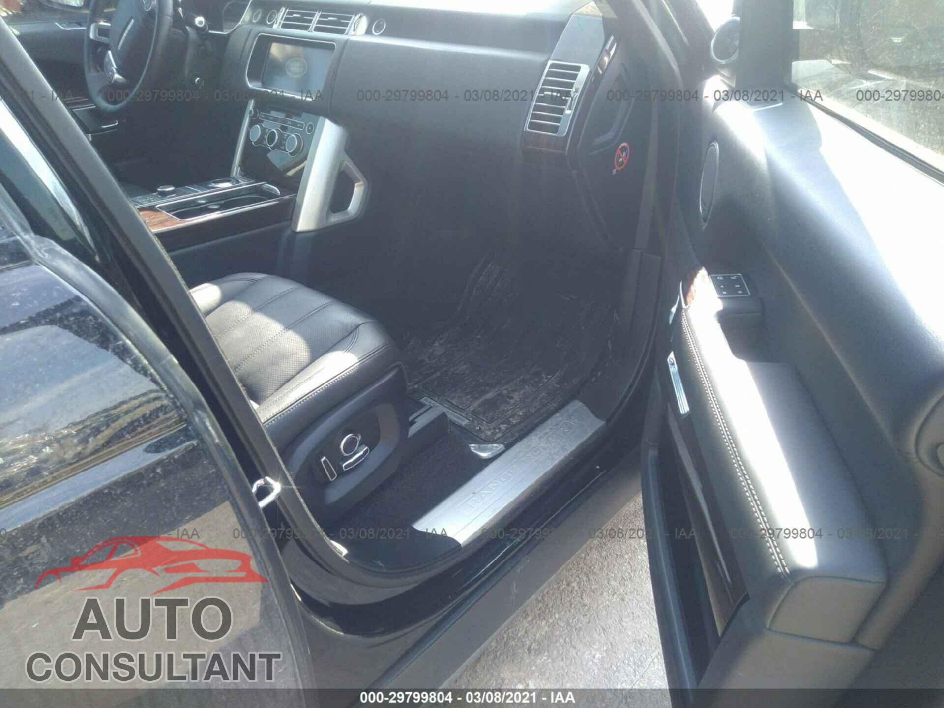 LAND ROVER RANGE ROVER 2017 - SALGS2FV5HA370205