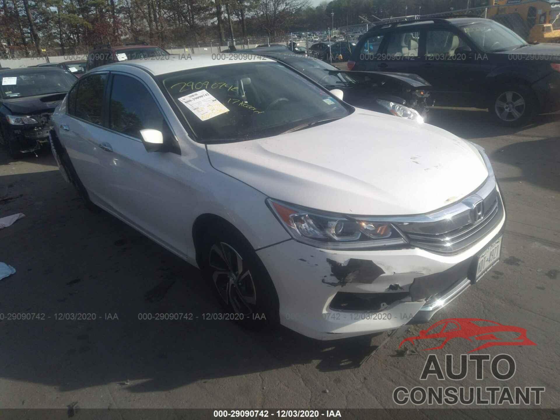 HONDA ACCORD SEDAN 2017 - 1HGCR2F39HA169165