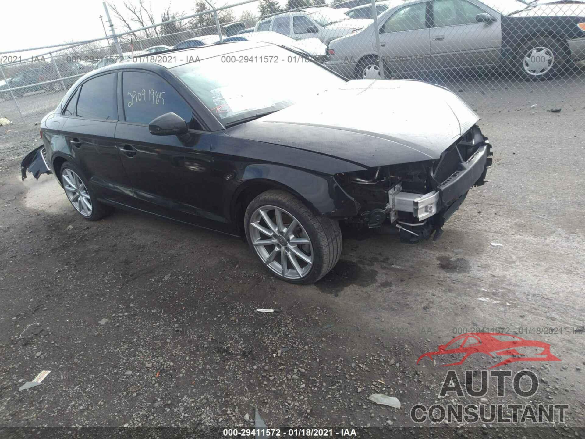 AUDI A3 2016 - WAUB8GFF1G1118629