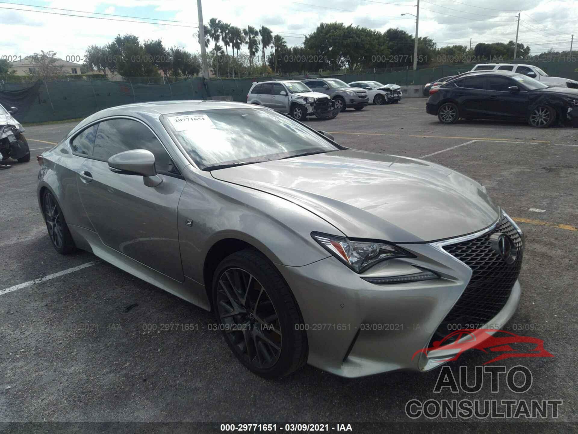 LEXUS RC 2017 - JTHHA5BC6H5007486
