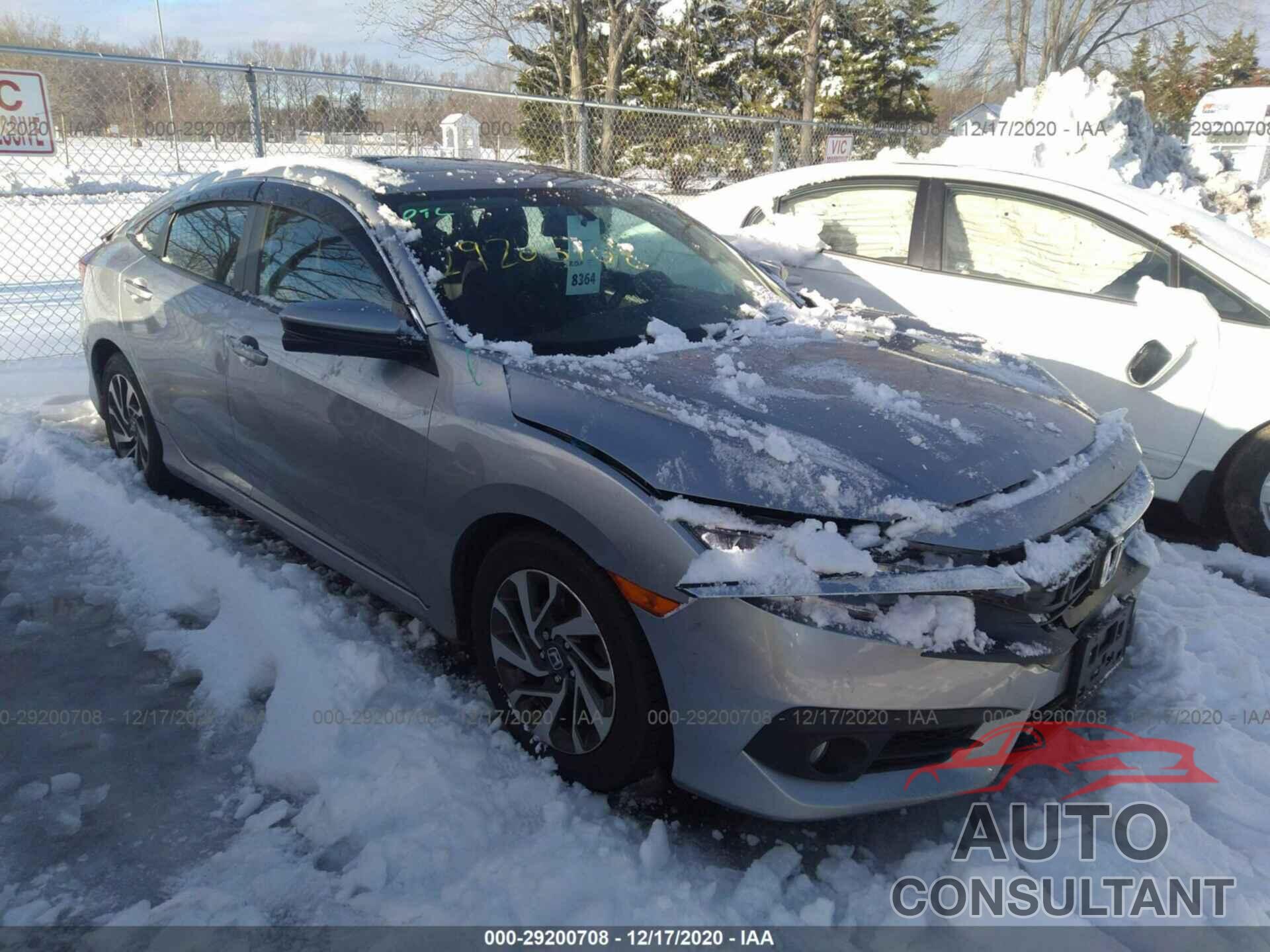 HONDA CIVIC SEDAN 2017 - 19XFC2F71HE214127