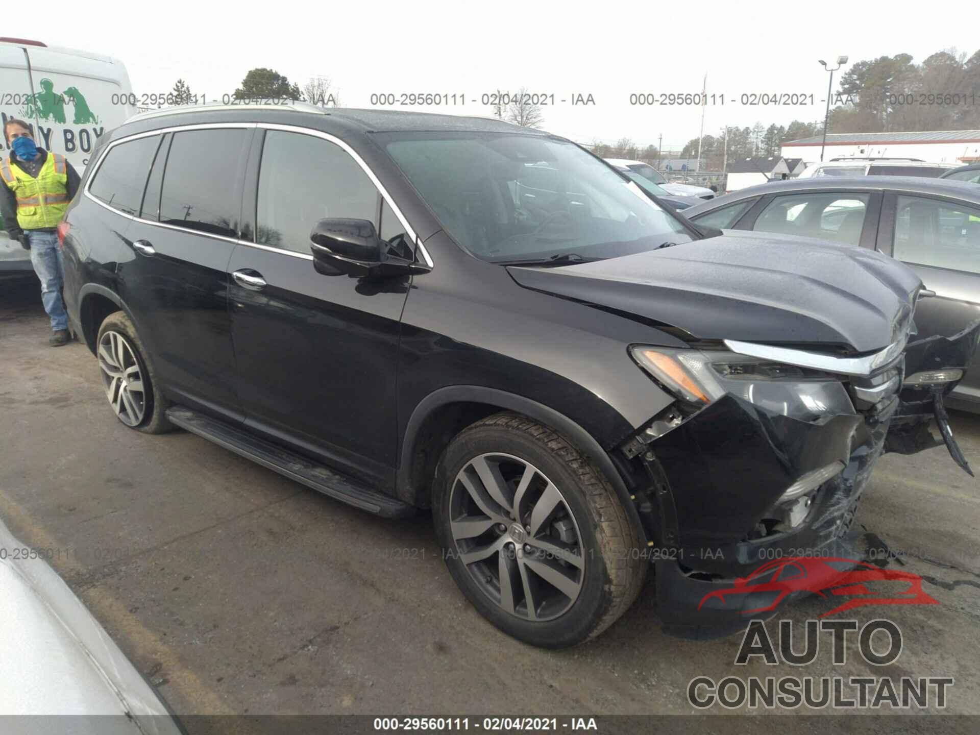HONDA PILOT 2016 - 5FNYF5H97GB016886