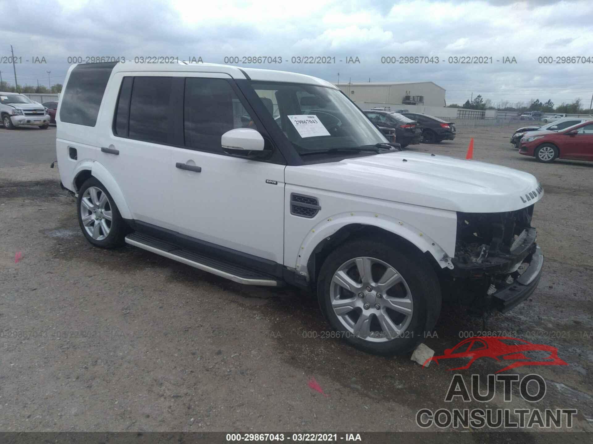 LAND ROVER LR4 2016 - SALAG2V66GA792483