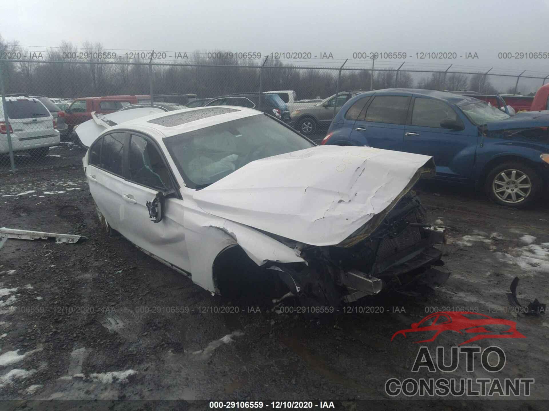 BMW 3 SERIES 2016 - WBA8E1G59GNU11497