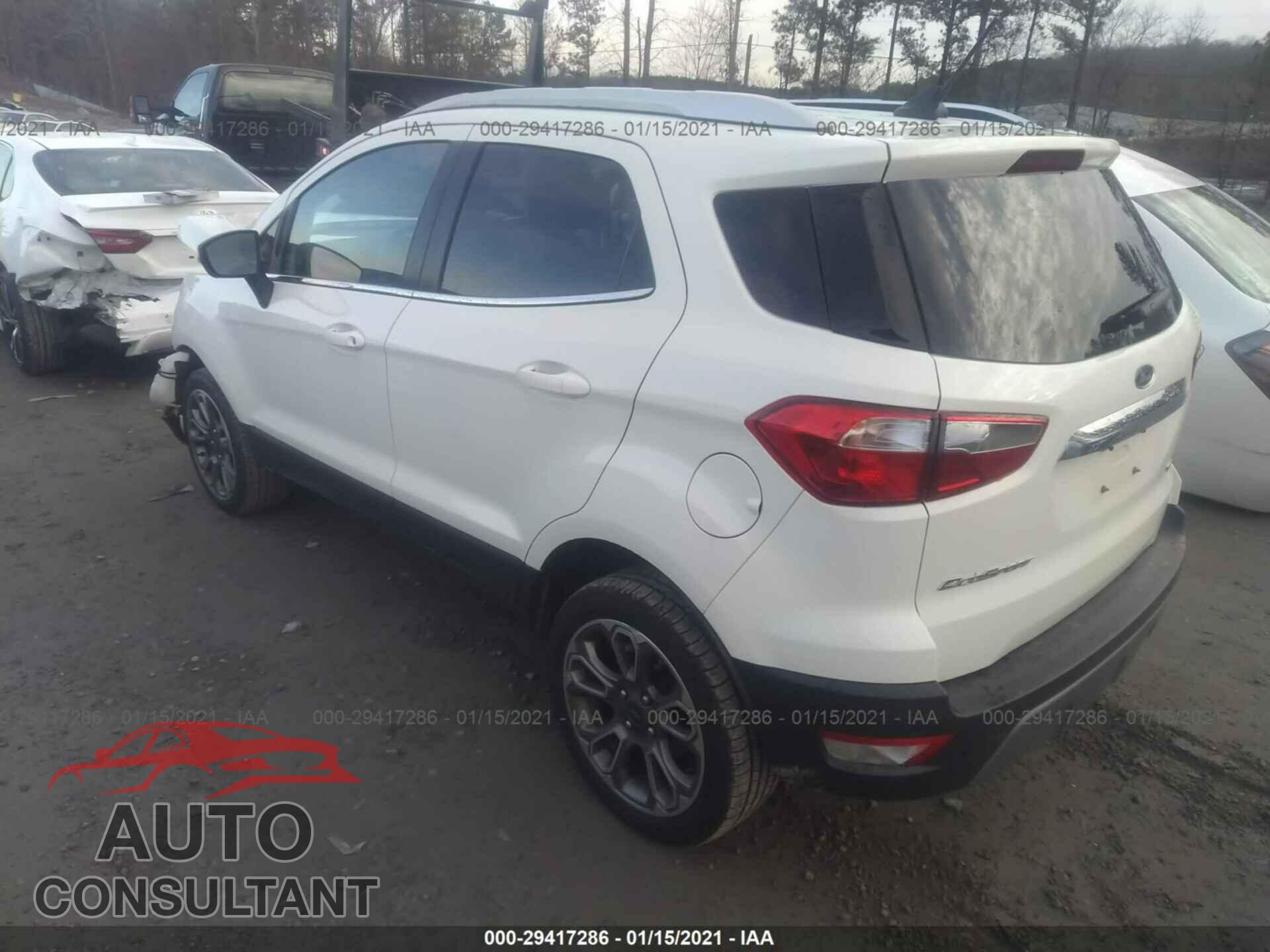 FORD ECOSPORT 2020 - MAJ6S3KL9LC329754