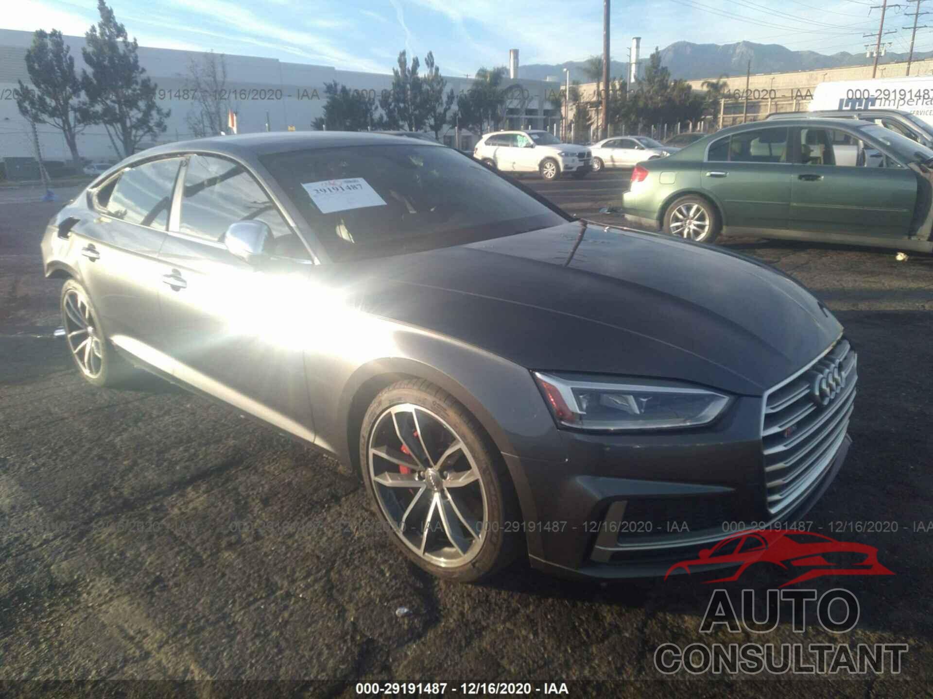 AUDI S5 SPORTBACK 2018 - WAUB4DF52JA038488