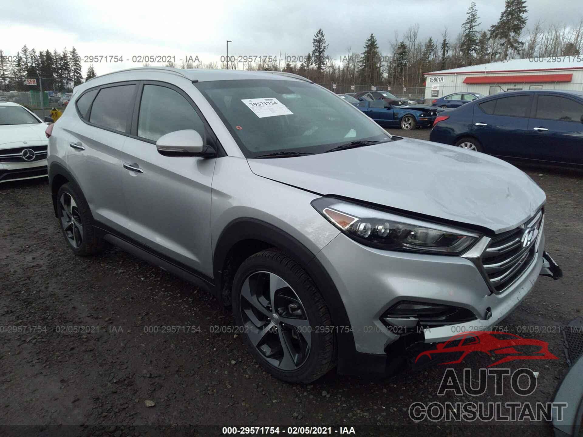 HYUNDAI TUCSON 2016 - KM8J3CA22GU129417