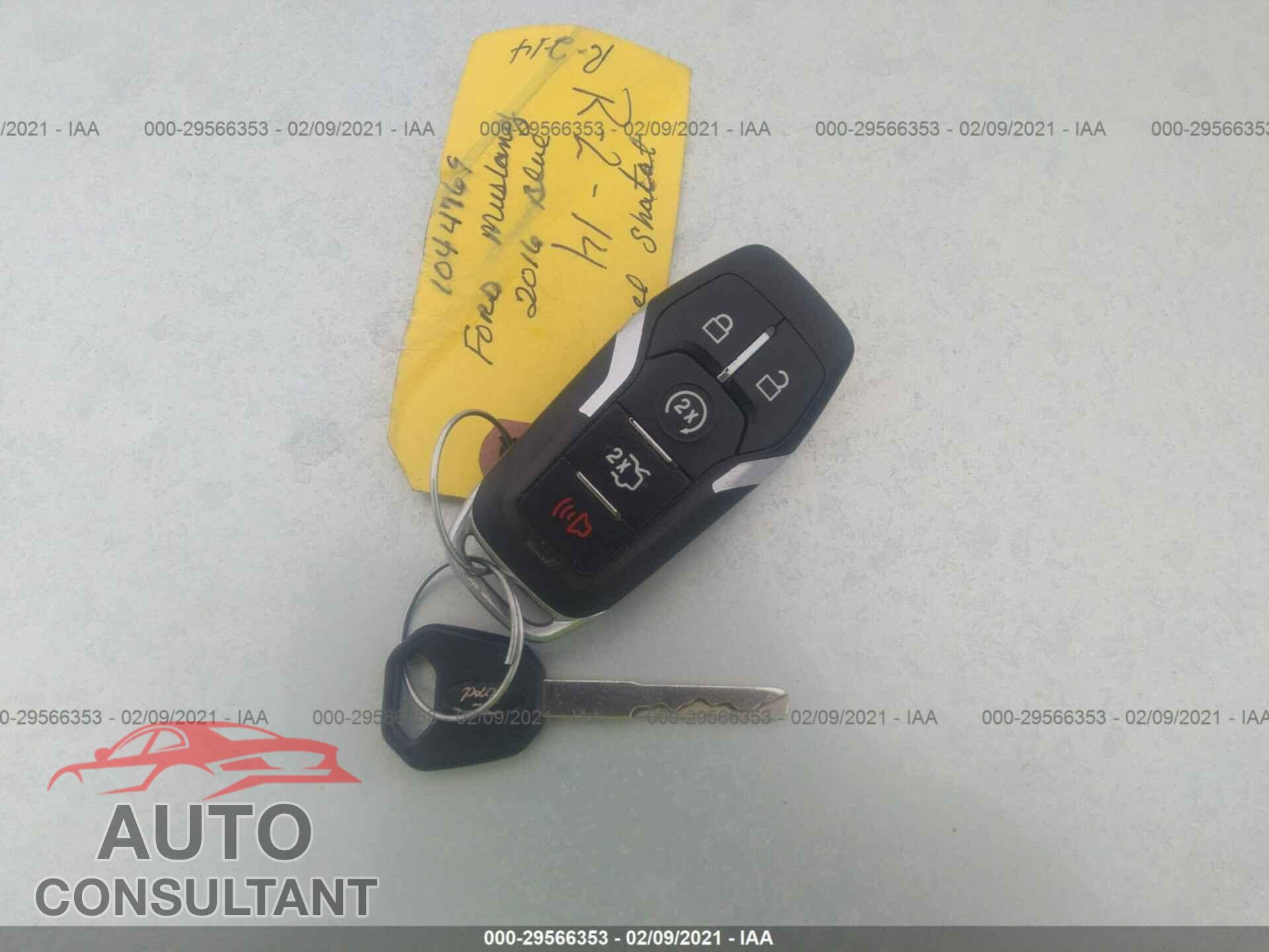 FORD MUSTANG 2016 - 1FA6P8TH1G5245530