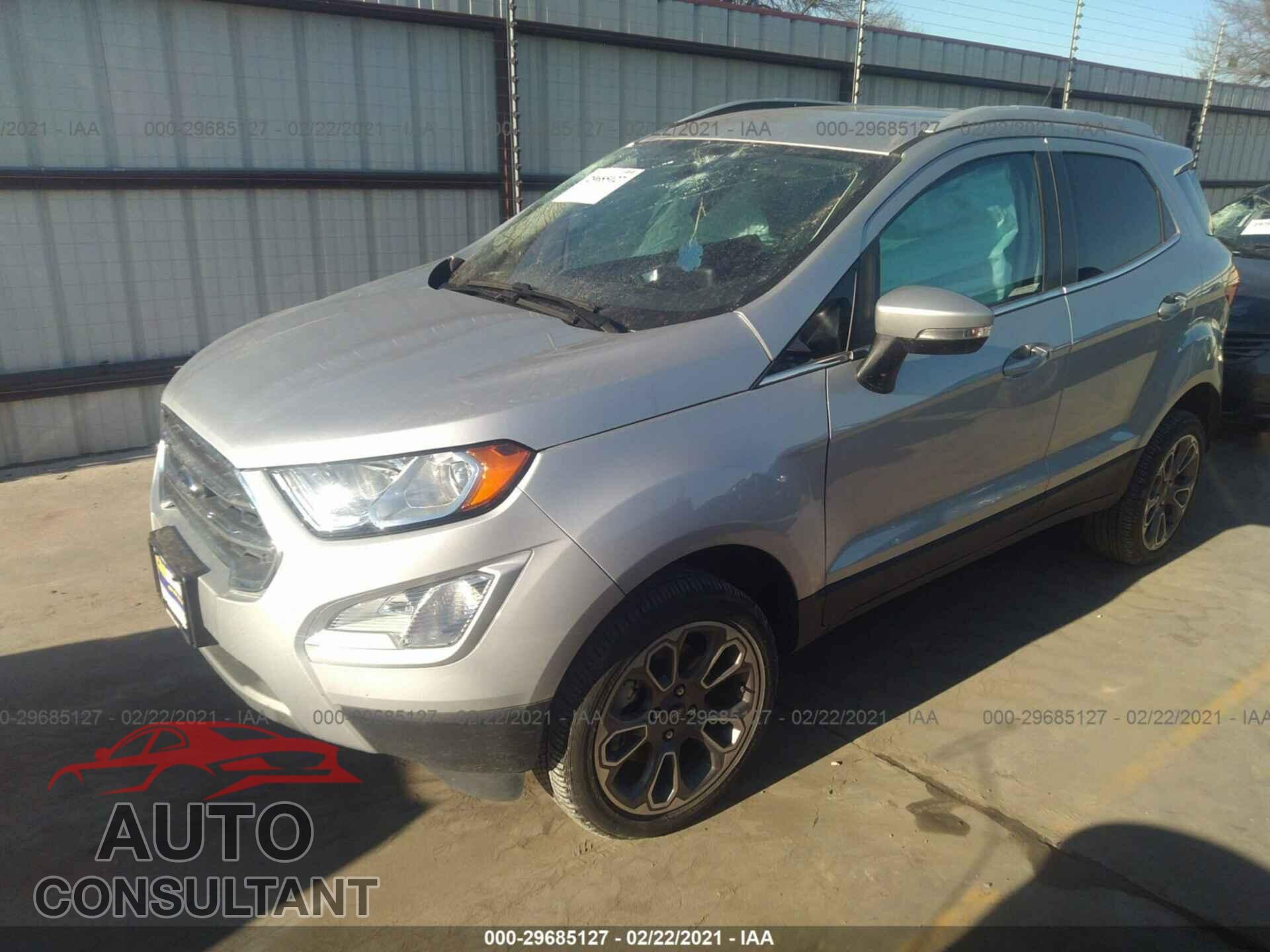 FORD ECOSPORT 2020 - MAJ6S3KL7LC358251