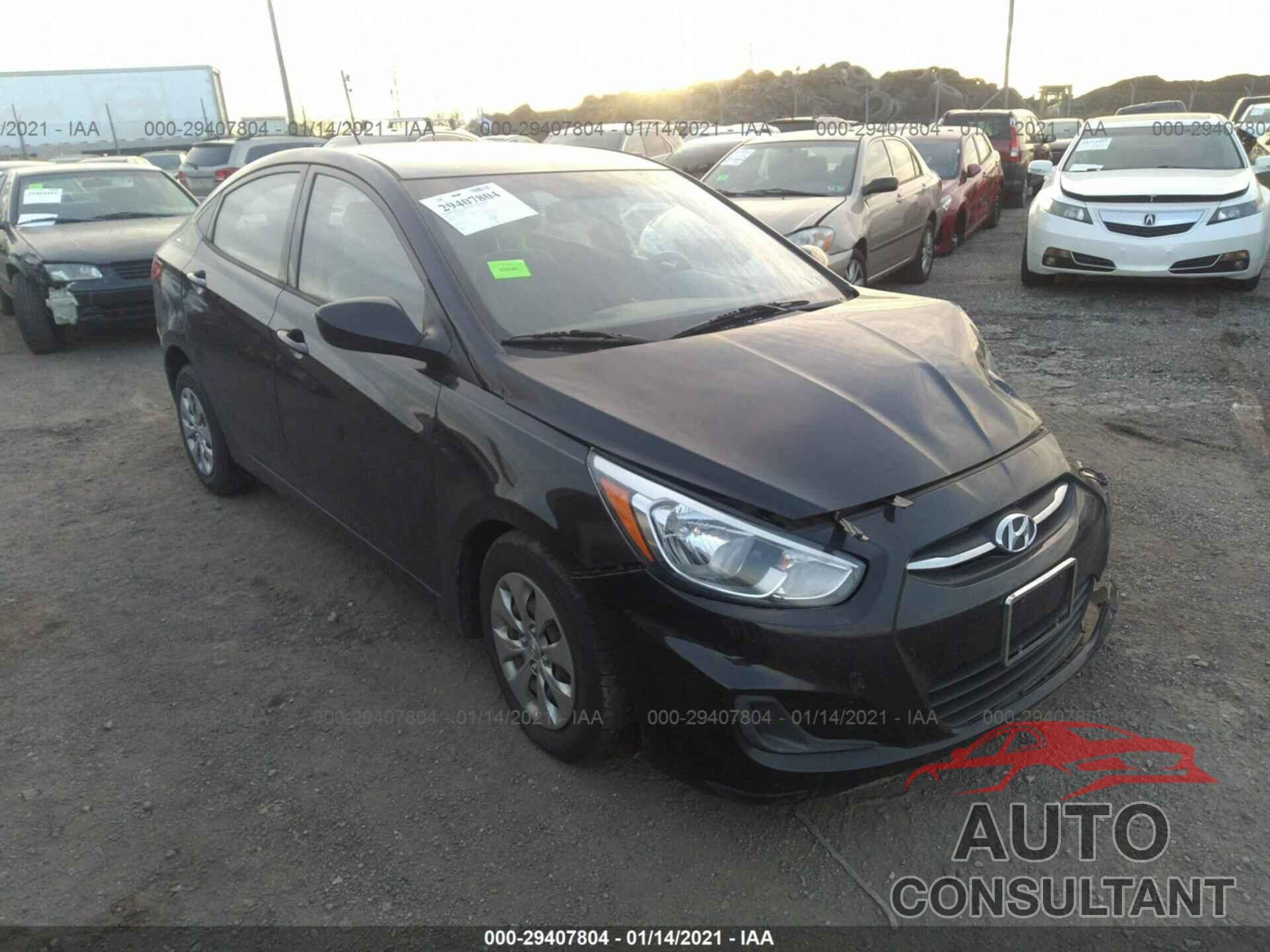 HYUNDAI ACCENT 2016 - KMHCT4AE6GU972447