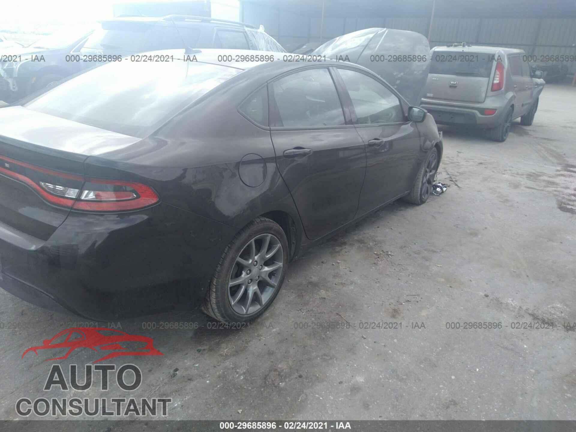 DODGE DART 2016 - 1C3CDFAA7GD591821