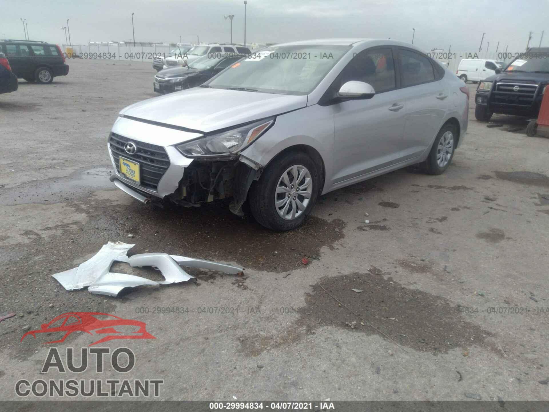 HYUNDAI ACCENT 2018 - 3KPC24A35JE011981