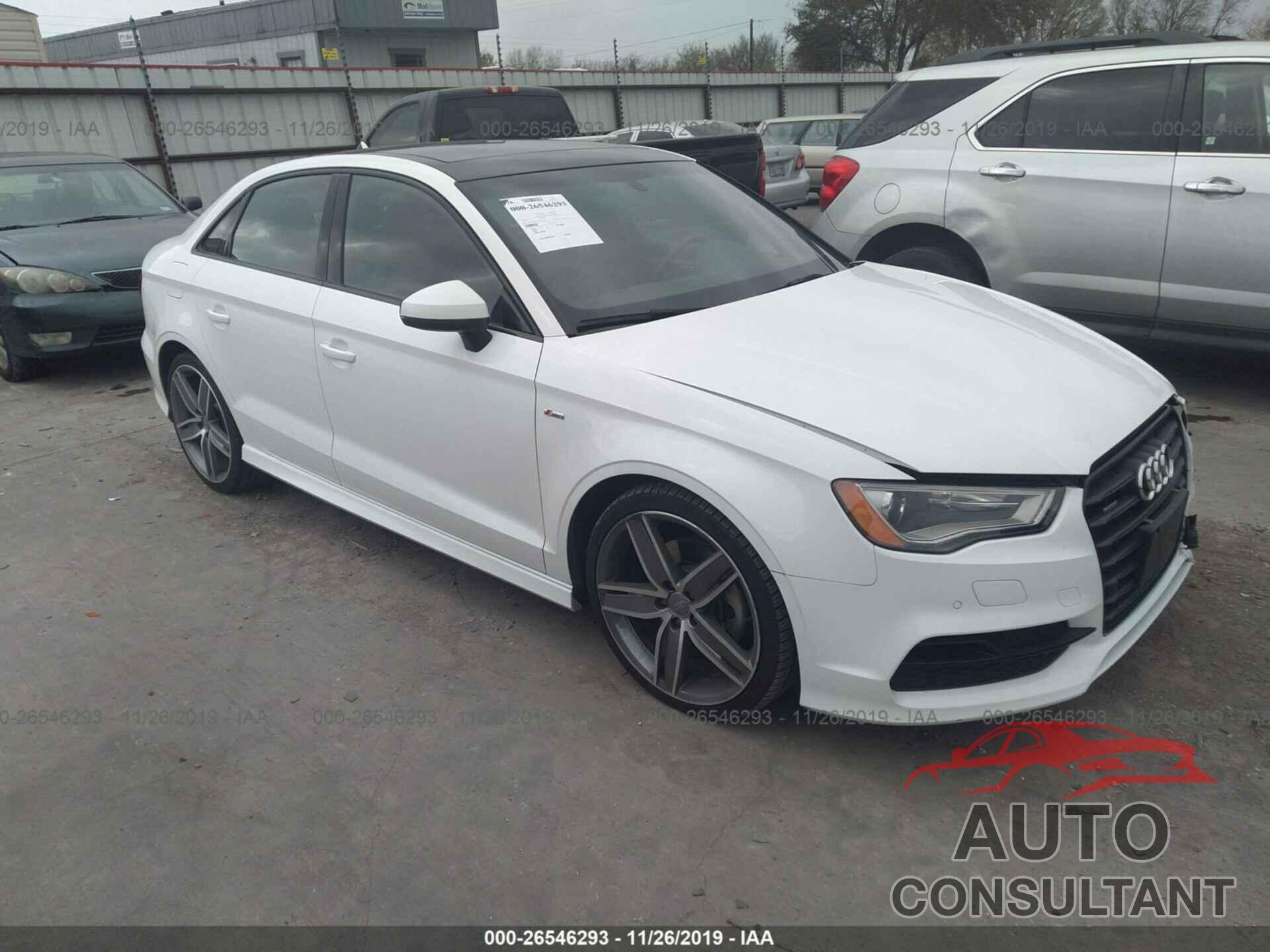 Audi A3 2016 - WAUB8GFF2G1090095