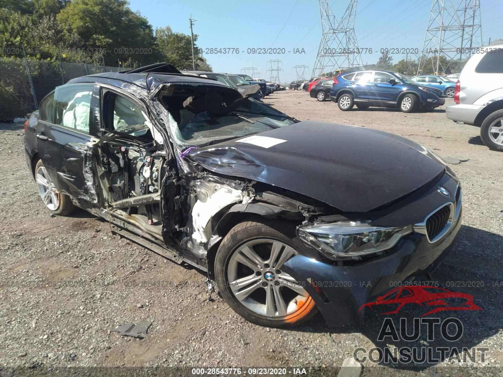 BMW 3 SERIES 2016 - WBA8E3G50GNU03347