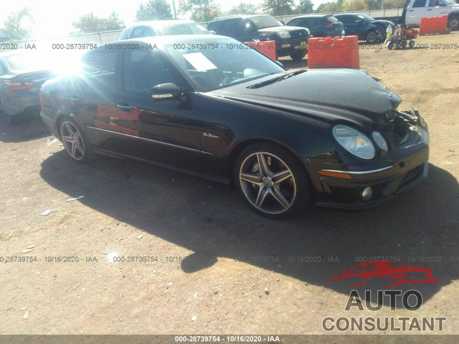 MERCEDES-BENZ E-CLASS 2007 - WDBUF77X67A998637