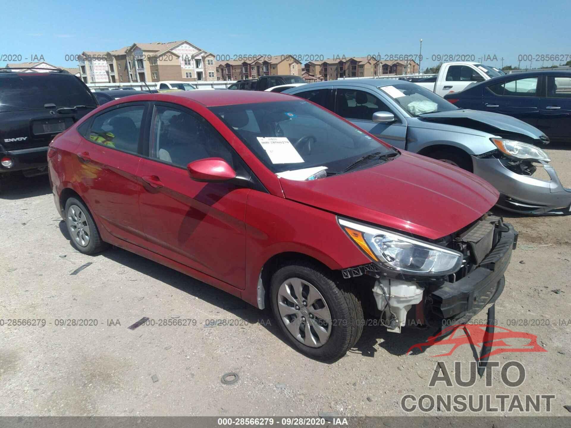 HYUNDAI ACCENT 2016 - KMHCT4AE9GU057849