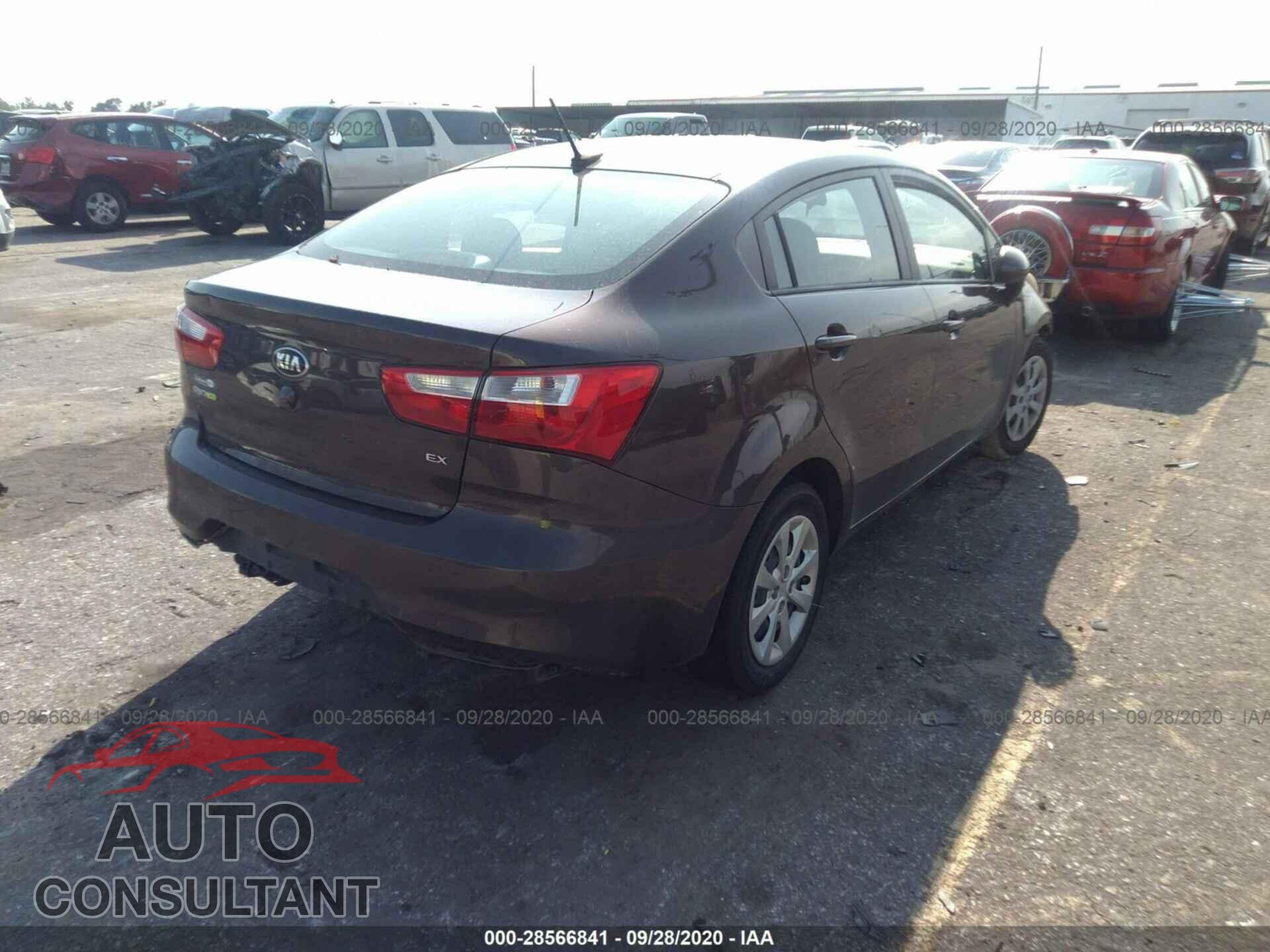 KIA RIO 2016 - KNADN4A32G6663092