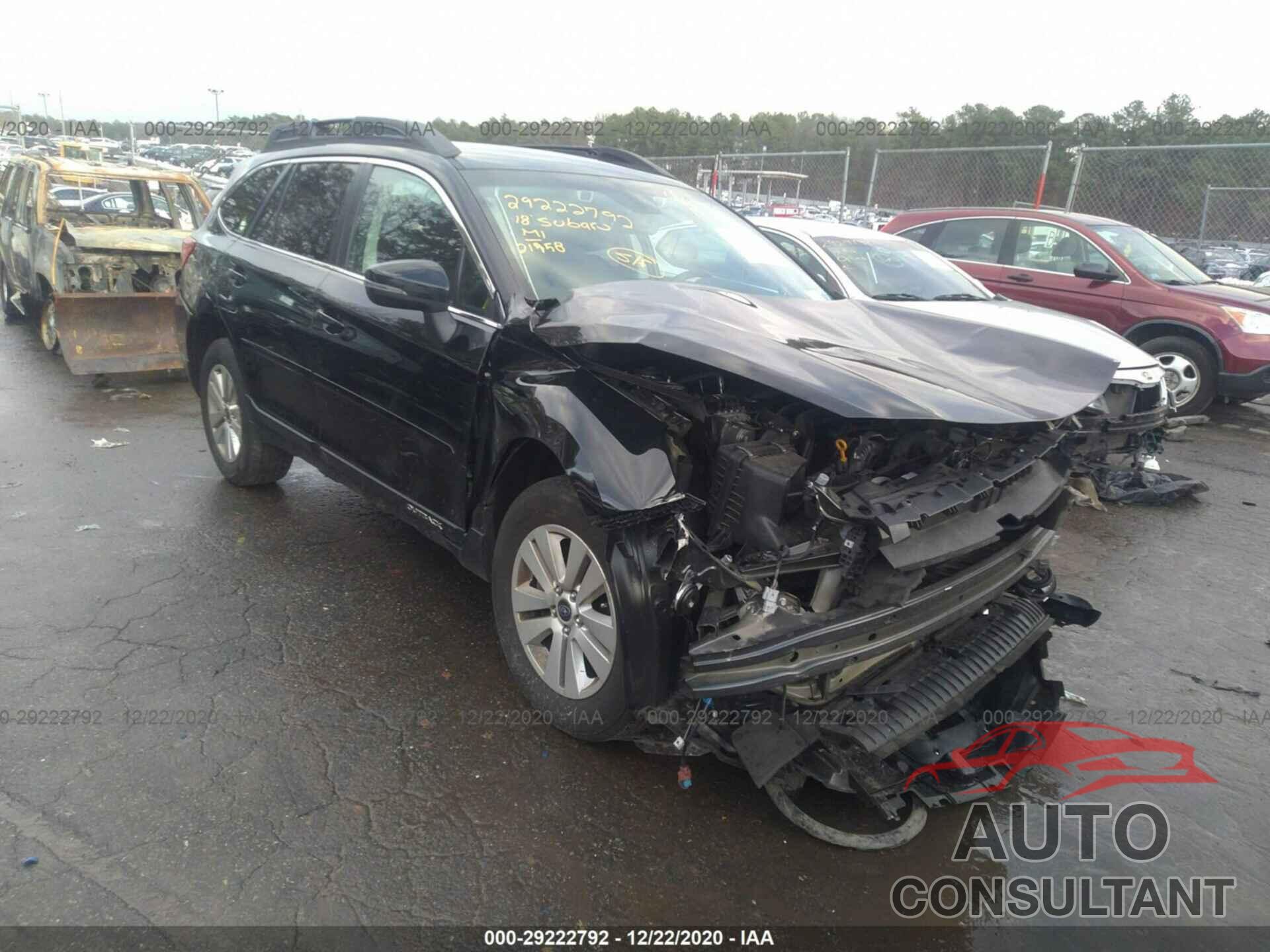SUBARU OUTBACK 2018 - 4S4BSAFCXJ3351326