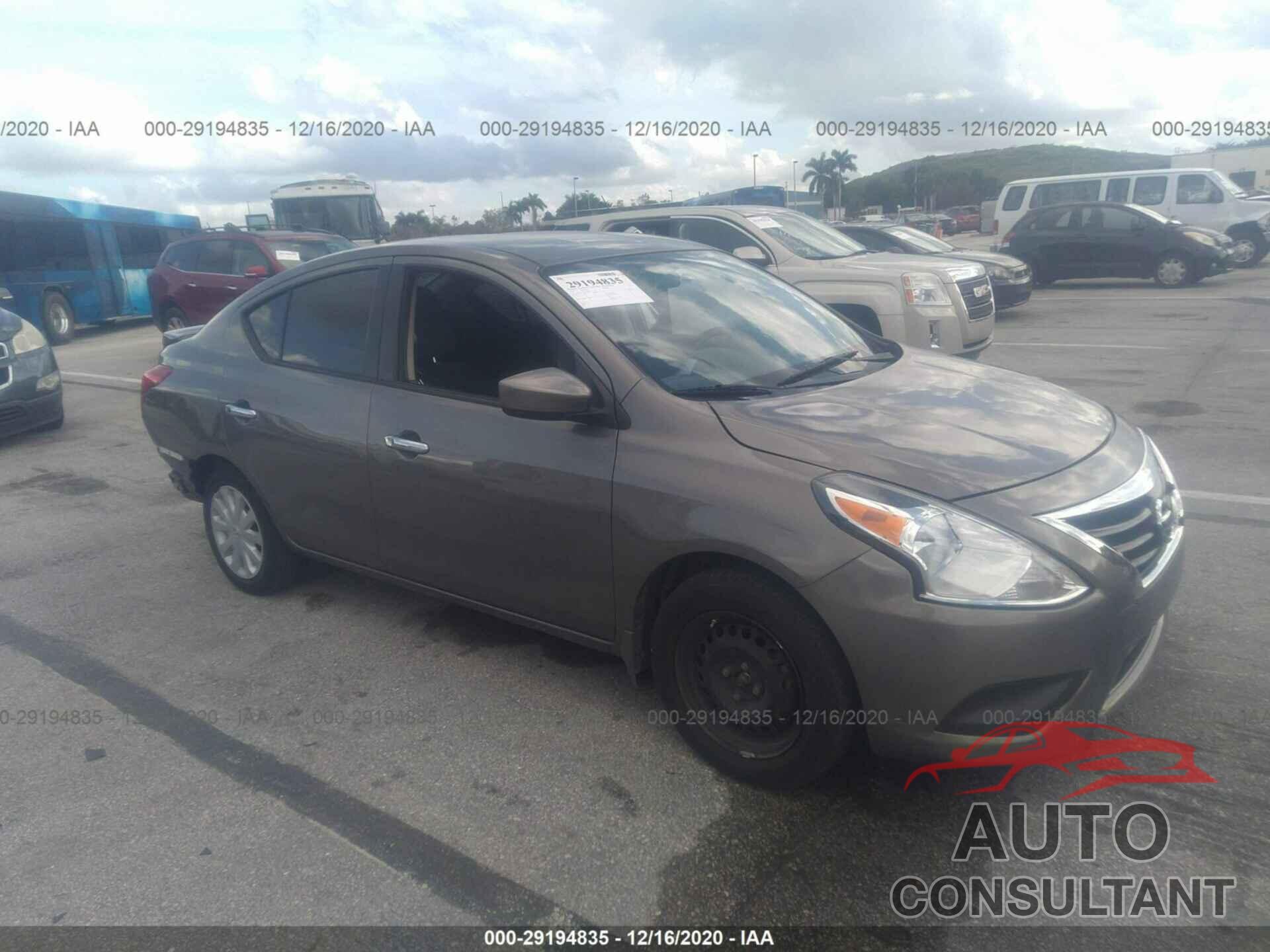 NISSAN VERSA 2016 - 3N1CN7AP4GL892904