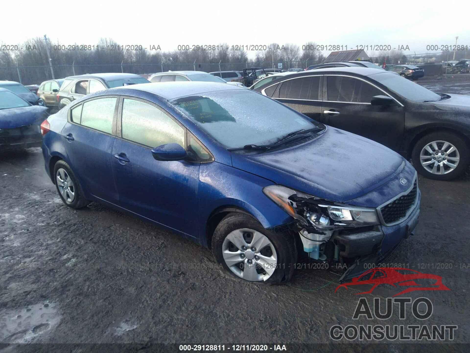KIA FORTE 2017 - 3KPFK4A74HE158870