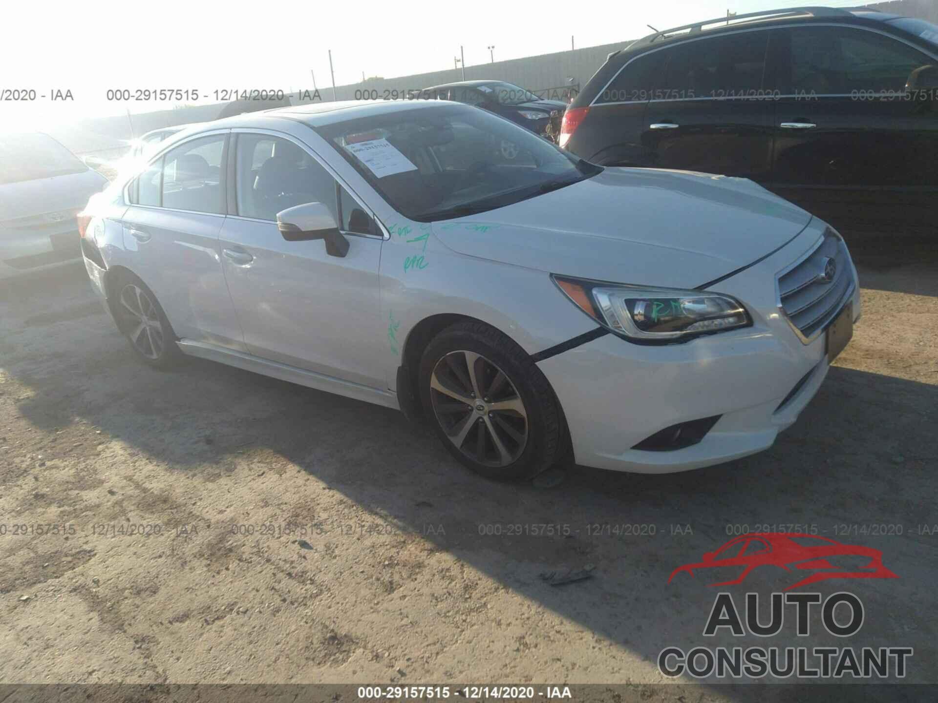 SUBARU LEGACY 2016 - 4S3BNBN60G3026612