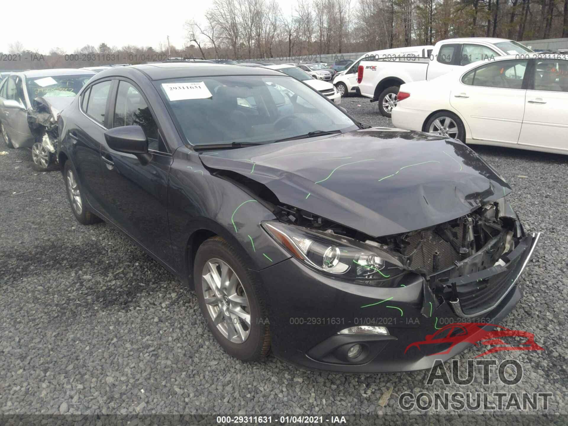 MAZDA MAZDA3 2016 - JM1BM1X74G1313045