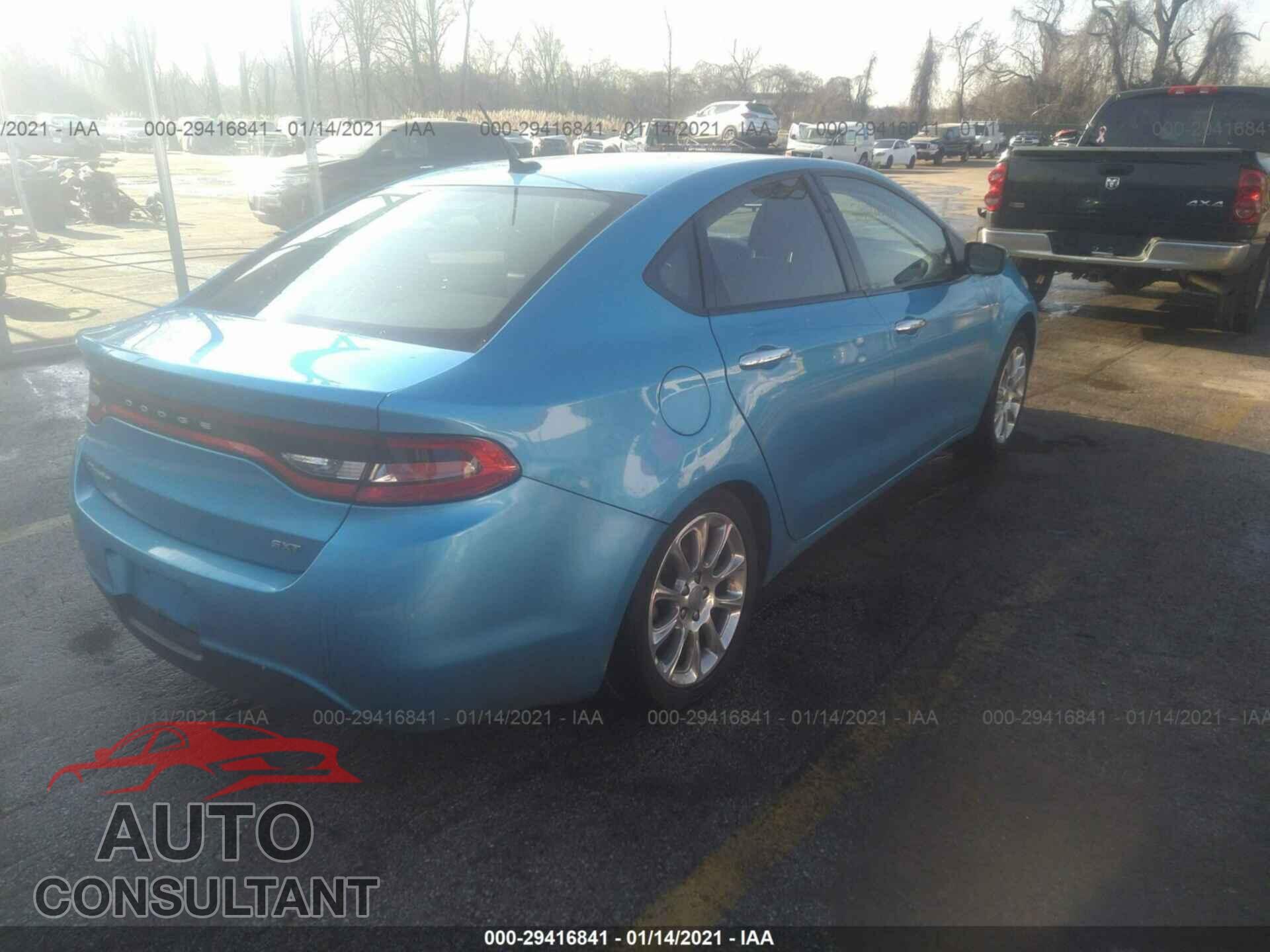 DODGE DART 2016 - 1C3CDFFA4GD819430