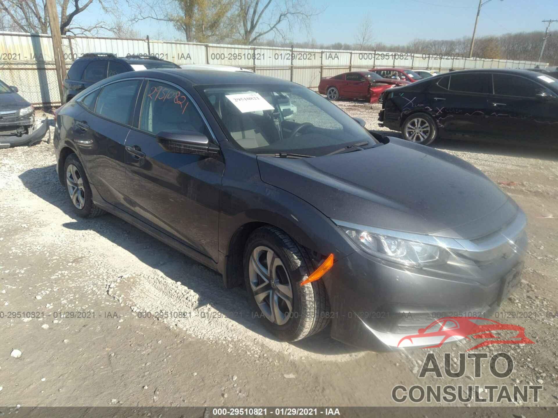 HONDA CIVIC SEDAN 2017 - 19XFC2F50HE050321