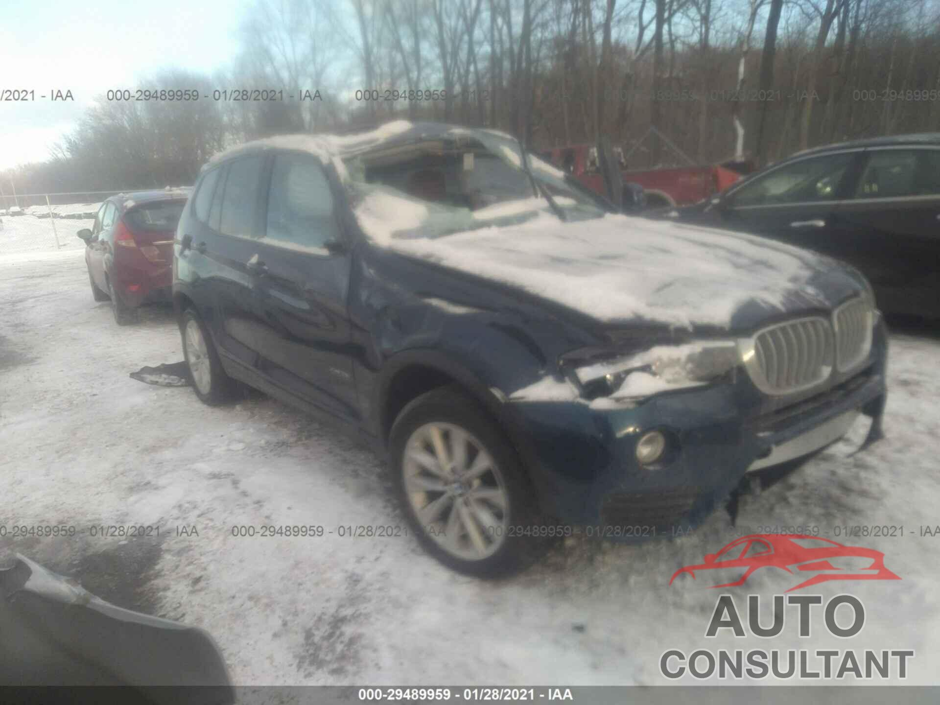 BMW X3 2017 - 5UXWX9C56H0T04669