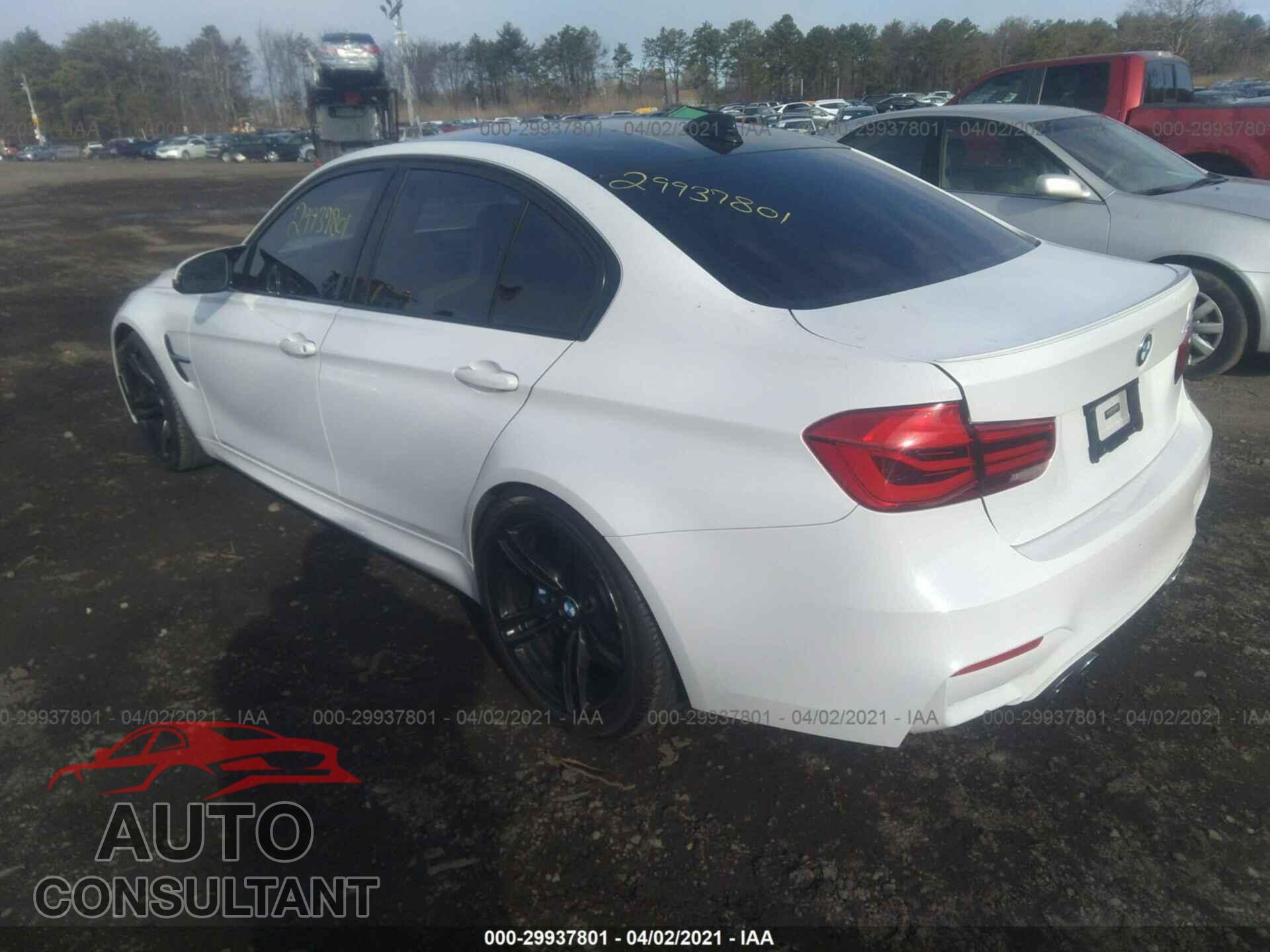 BMW M3 2016 - WBS8M9C59G5E68790